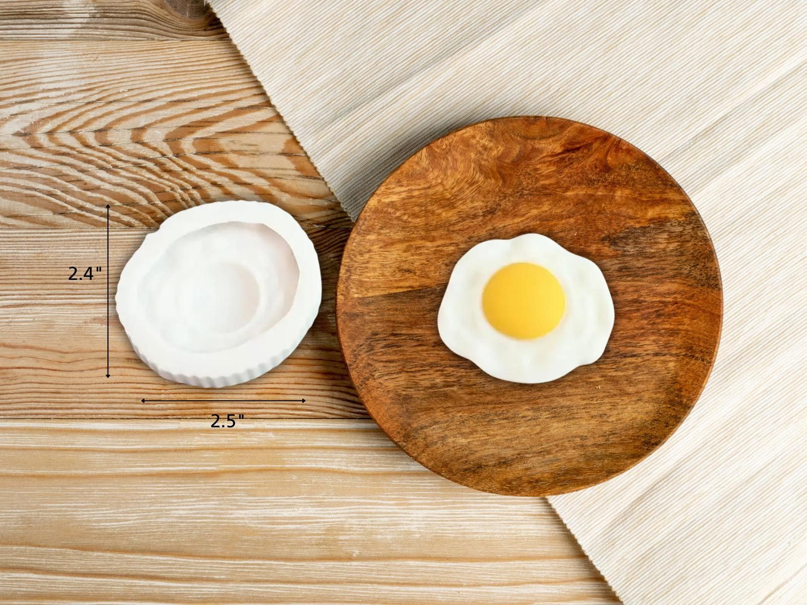 Other Sunny Side Up Egg Silicone Mold: Resin, Soap, Candle Embeds Size ONE SIZE - 1 Preview