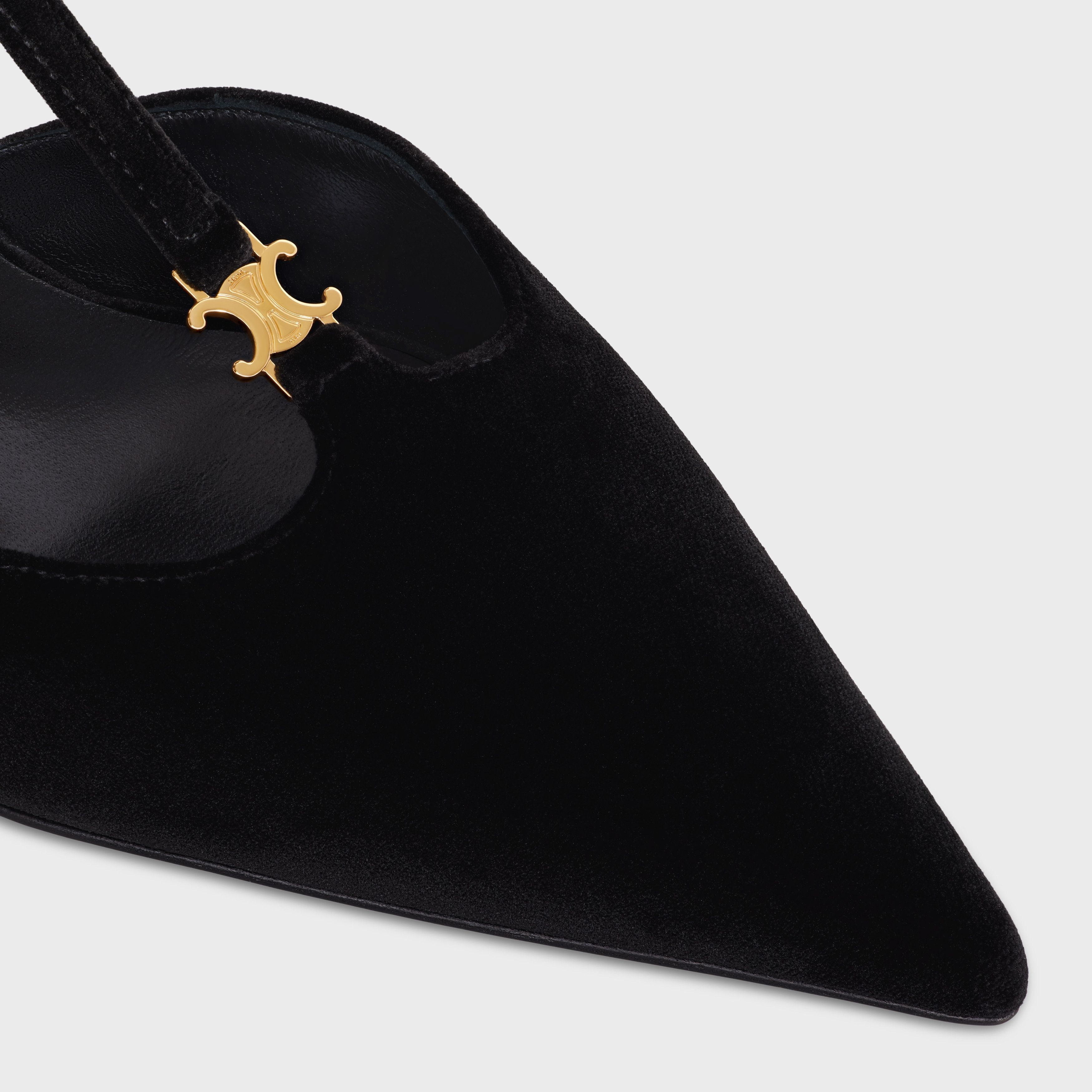 Celine o1bcso1str0925 352192175C Kitten T Bar Strap Pumps in Black Size US 8 / IT 38 - 4 Thumbnail