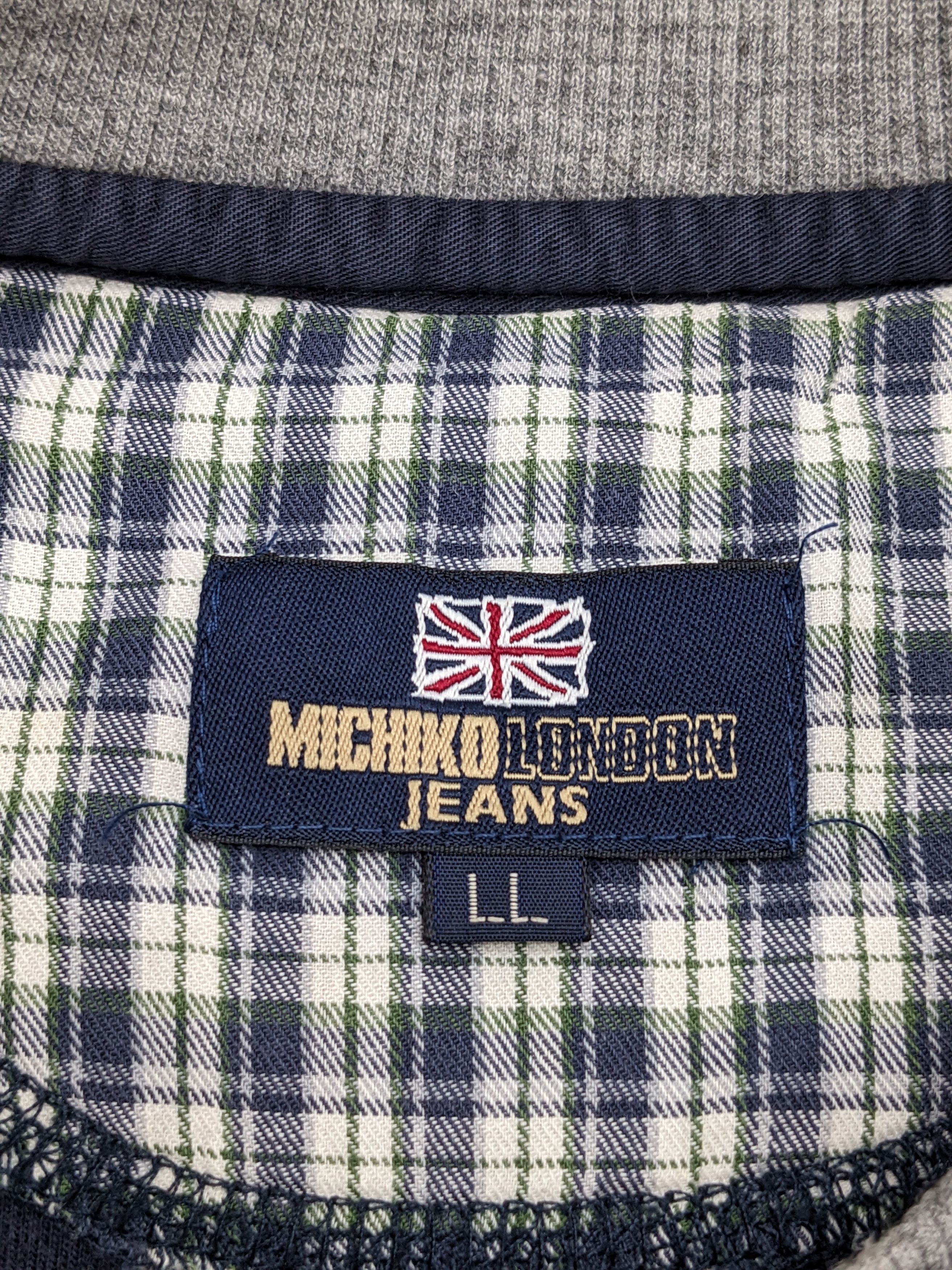 Michiko Koshino London JAPANESE BRAND MICHIKO KOSHINO LONDON JEANS SWEATSHIRT Size US XL / EU 56 / 4 - 8 Thumbnail