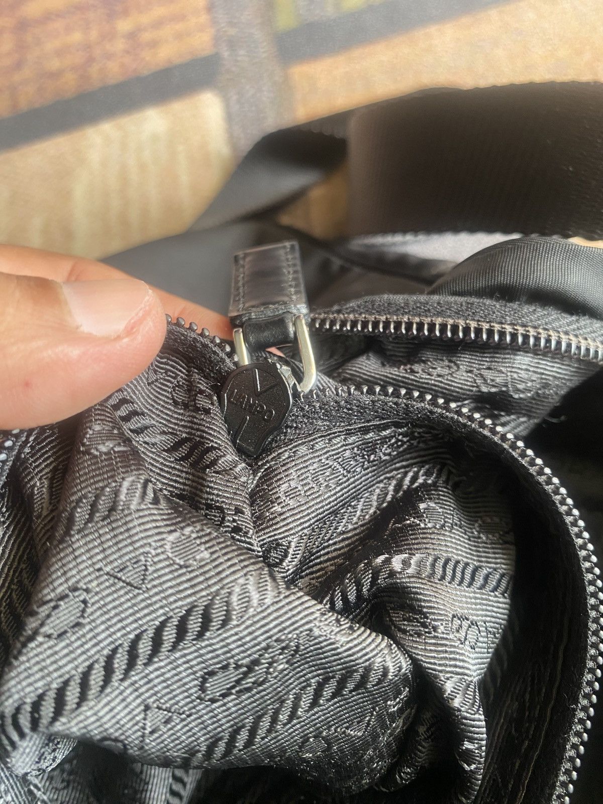 Prada Authentic Prada Tessuto Nyalon Sling Bag Size ONE SIZE - 17 Thumbnail