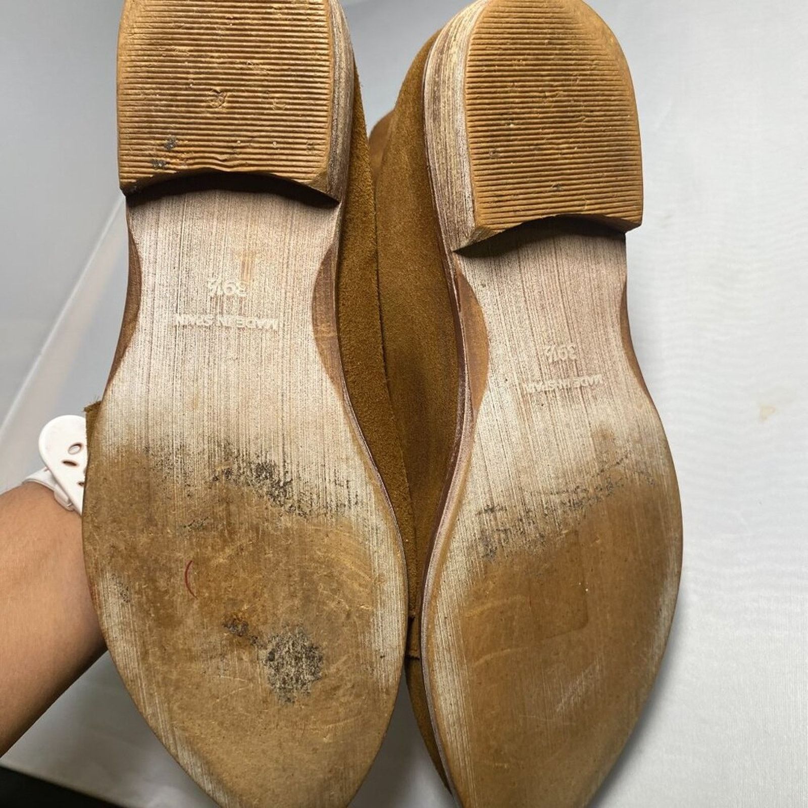 Free People FREE PEOPLE Royale Flat Brown Suede Leather Flat 9.5 Size US 8.5 / IT 38.5 - 3 Thumbnail