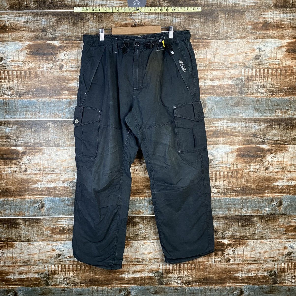 Other DL Outdoor Life Black Cargo Multipocket Pants #C1250 Size US 32 / EU 48 - 1 Thumbnail