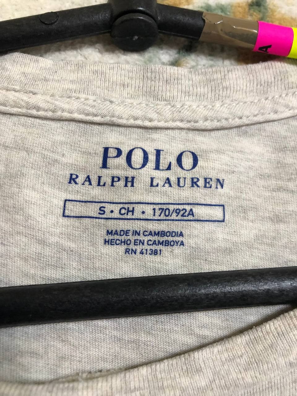 Polo Ralph Lauren Polo Ralph Lauren Grey Cotton T-Shirt streetwear Size US S / EU 44-46 / 1 - 2 Thumbnail