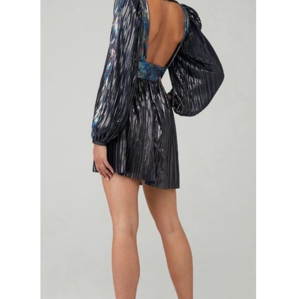 Free People New FREE PEOPLE by Sabina Musayev Wendy Mini Dress $325 Sz L Size L / US 10 / IT 46 - 2 Thumbnail