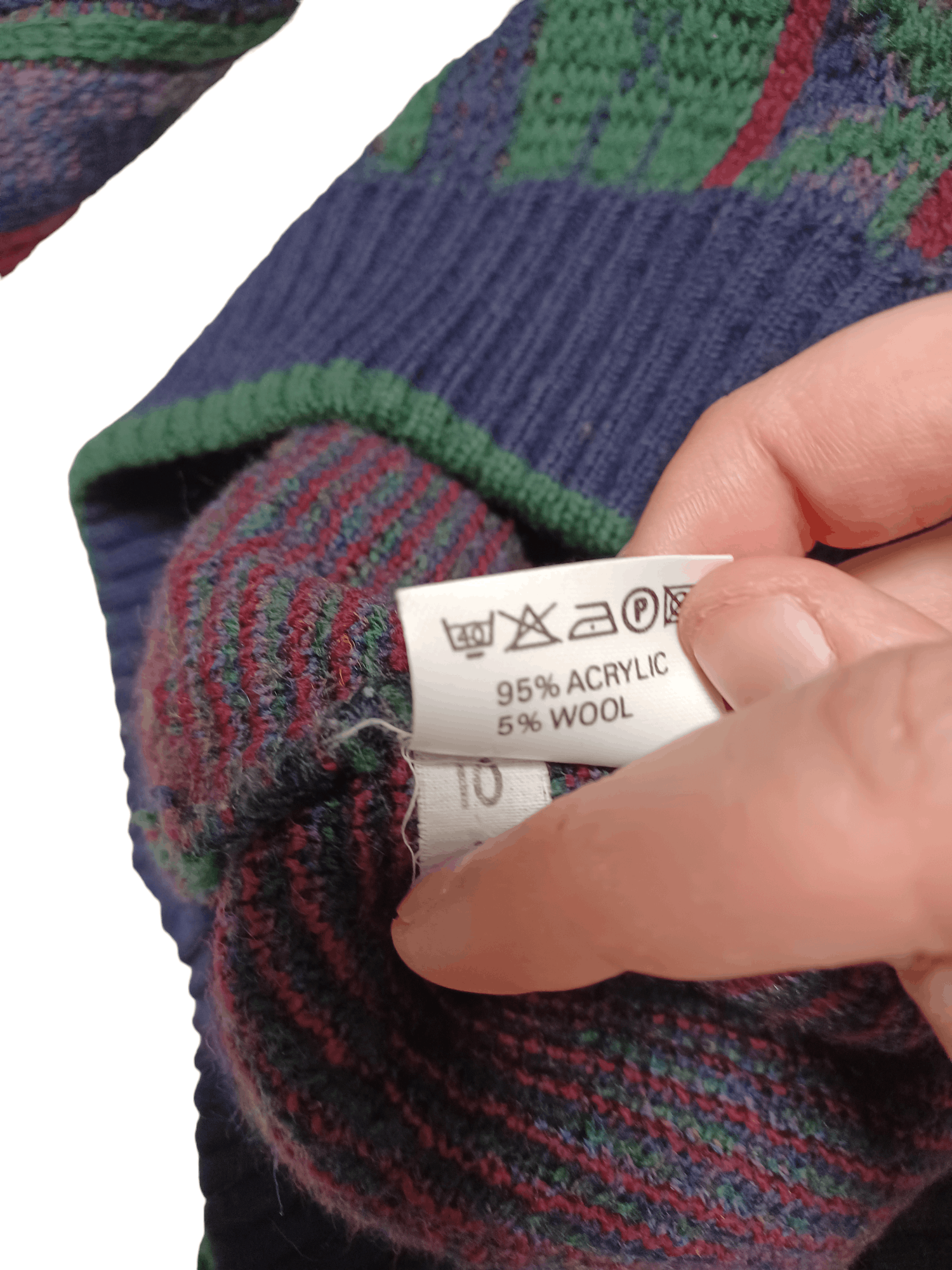 Gabicci FANTASTIC GABICCI MADE IN ENGLAND V-NECK SWEATER OLDMONEY Size US M / EU 48-50 / 2 - 5 Thumbnail