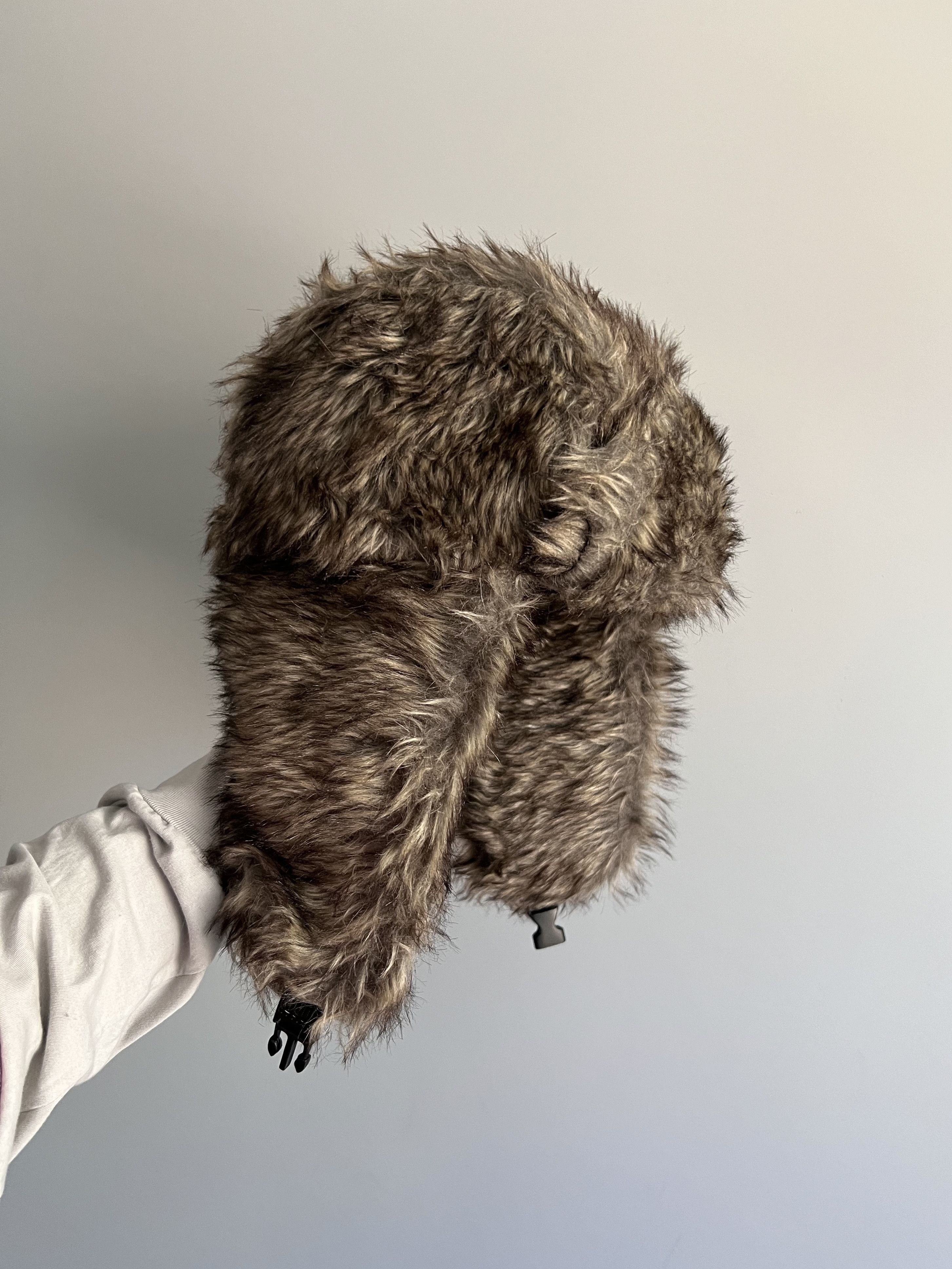 Other Vintage Y2k Mohair Fuzzy Hat Ushanka Punk Winter Size ONE SIZE - 1 Thumbnail