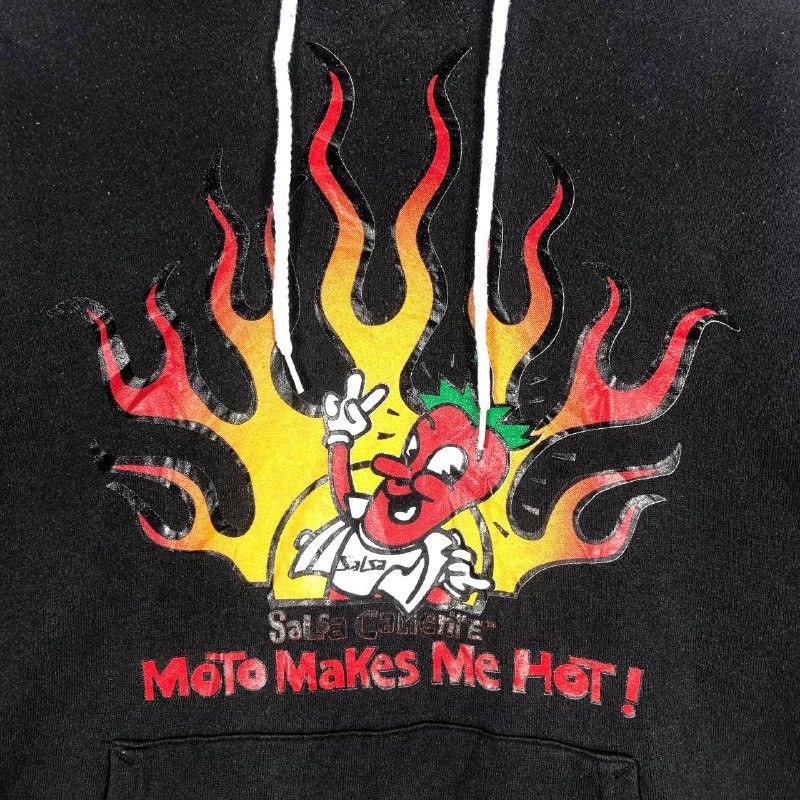 Hanes Vintage Hanes Salsa Caliente "Moto Makes Me Hot!" sweatshirt Size US L / EU 52-54 / 3 - 5 Thumbnail