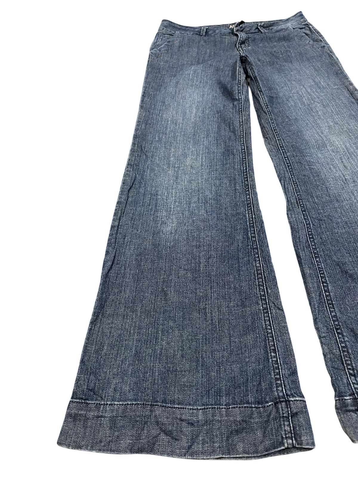Apt. 9 Vintage APT.9 Flare Bootcut Talon Zipper Denim Size US 32 / EU 48 - 4 Thumbnail