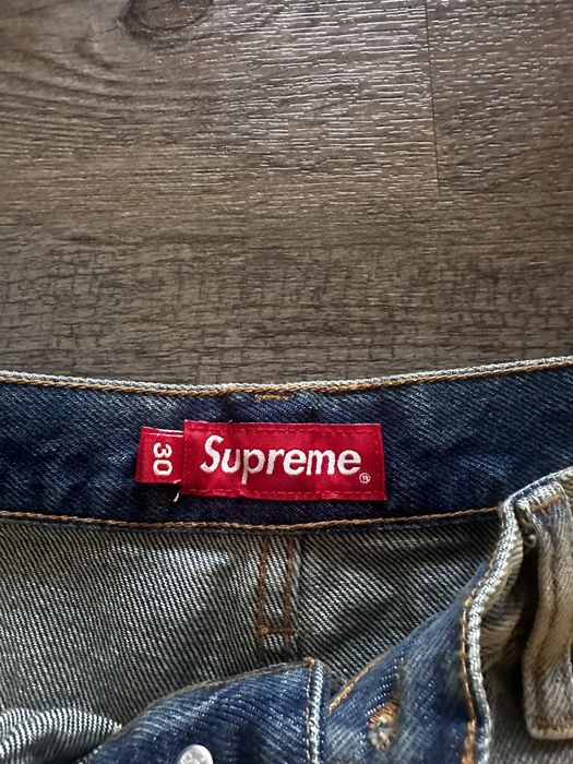 Supreme Supreme Baggy Jean SS22 Dirty Indigo | Grailed