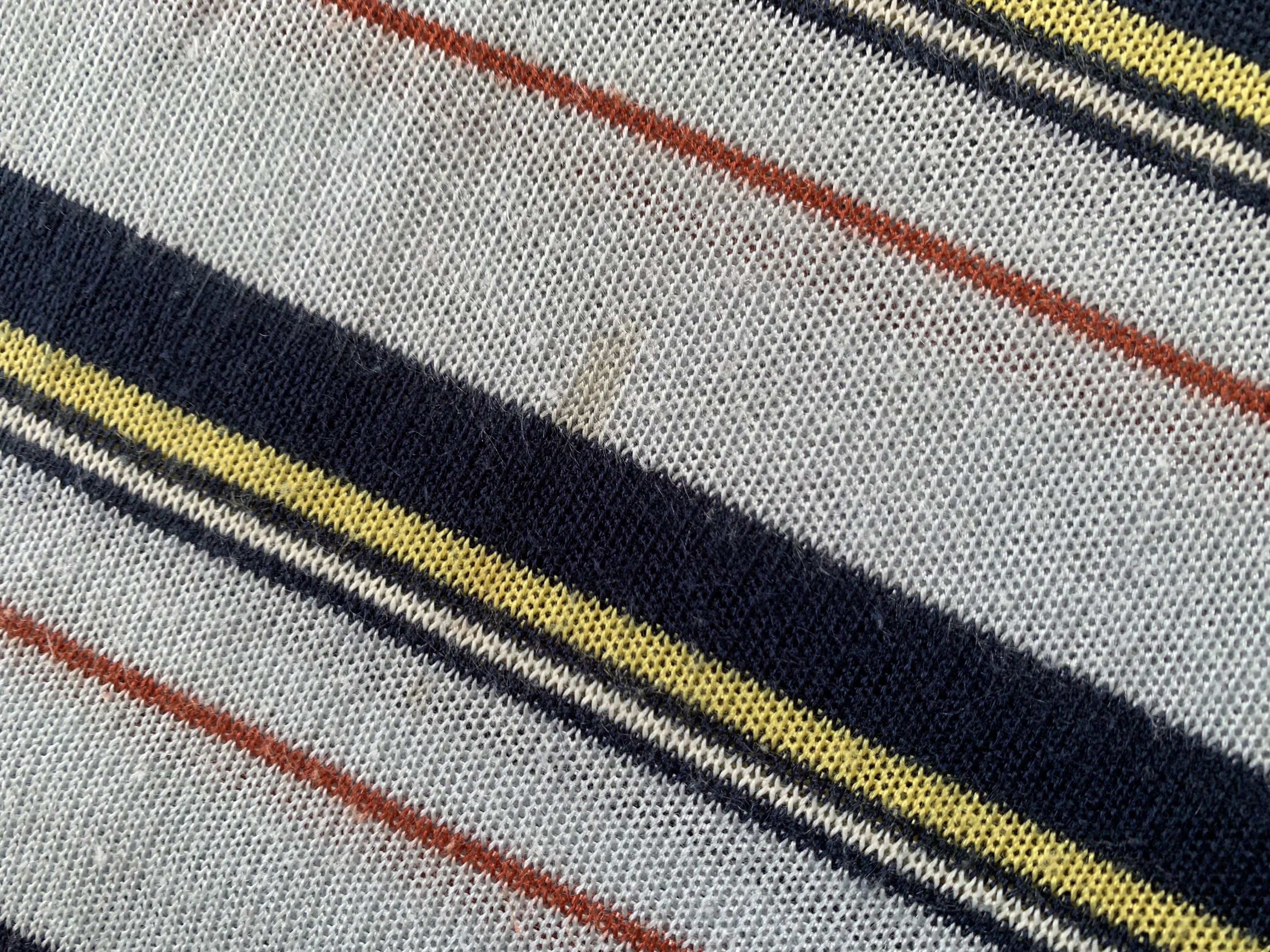 Lacoste × Vintage Vintage Lacoste Stripe Cotton T-Shirt Size US XL / EU 56 / 4 - 8 Thumbnail