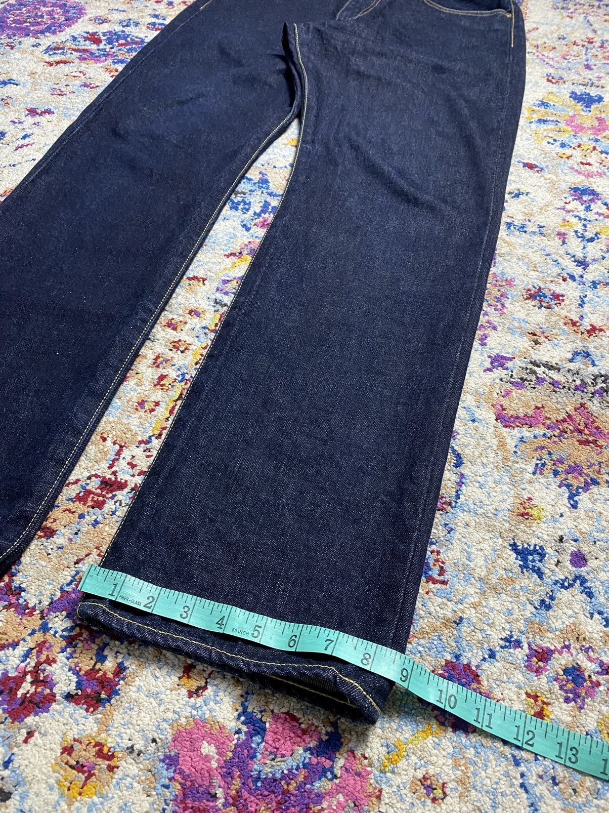 Bape Bapesta OG Classic 14oz Straight Relaxed Jeans W34 Size US 36 / EU 52 - 19 Thumbnail