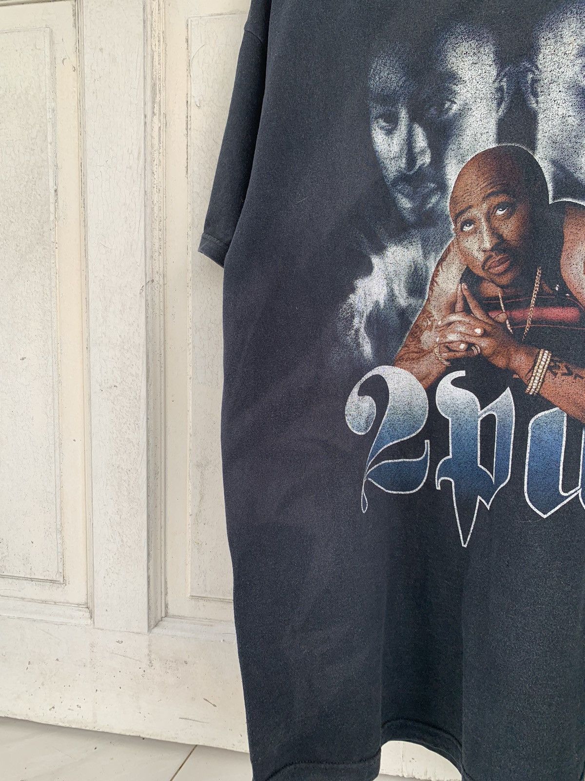 Rap Tees × Vintage Vintage y2k Bootleg Tupac Size US L / EU 52-54 / 3 - 3 Thumbnail