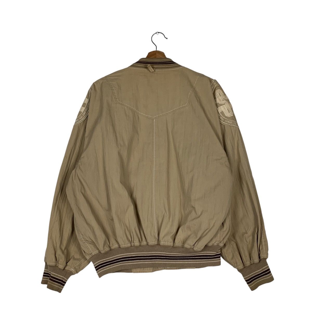 Japanese Brand SCOOP COLLECTION Brown Bomber Jacket #1318-C59 Size US M / EU 48-50 / 2 - 7 Thumbnail