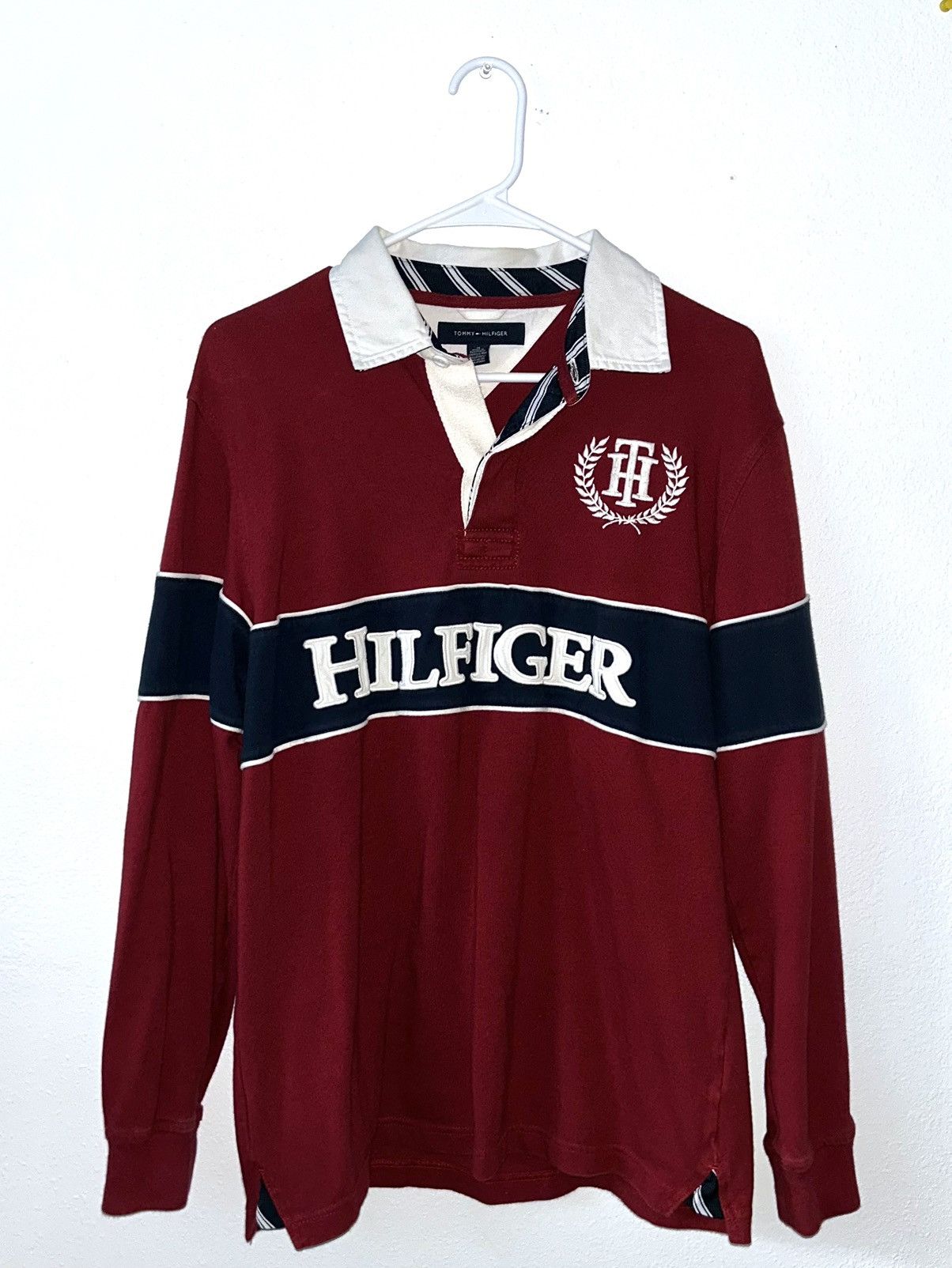 Tommy Hilfiger Tommy Hilfiger Polo Longsleeve Size US M / EU 48-50 / 2 - 1 Thumbnail
