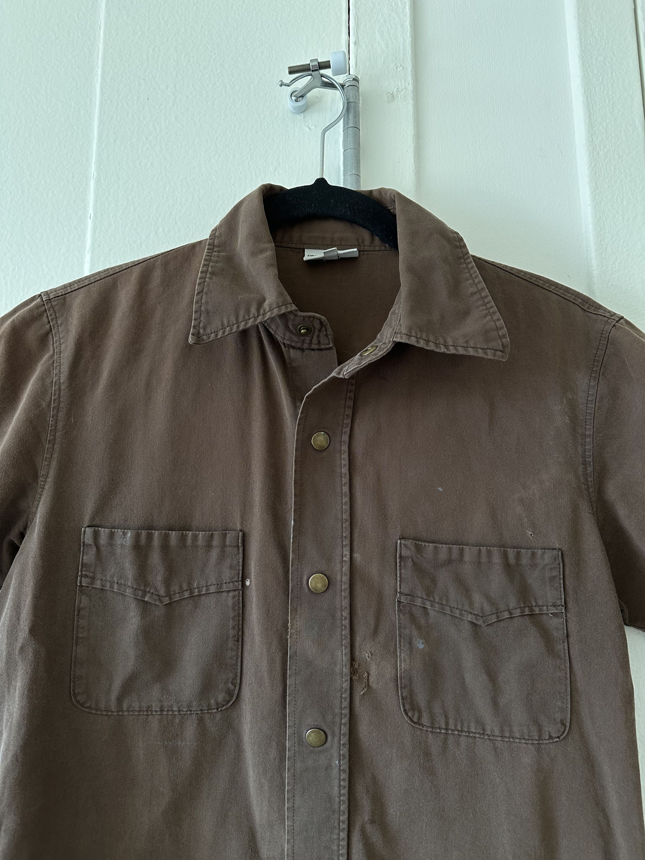 Dries Van Noten Dries Van Noten Short Sleeve Button Up Shirt Size US XS / EU 42 / 0 - 2 Thumbnail