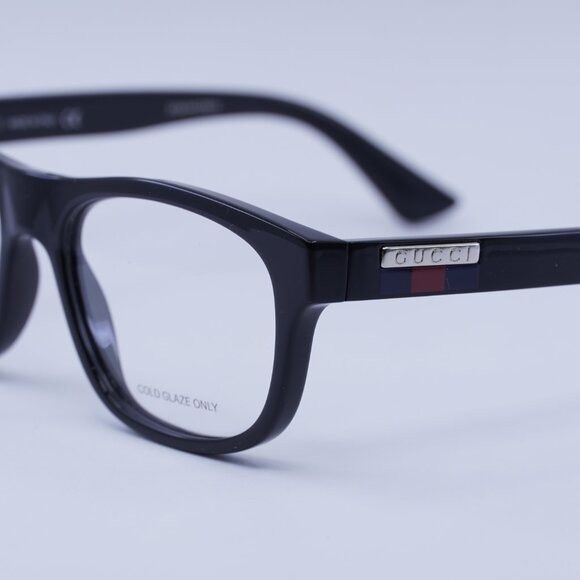 Gucci 🕶️ New Gucci GG0768O 001 Black Eyeglasses 54mm Size ONE SIZE - 5 Thumbnail