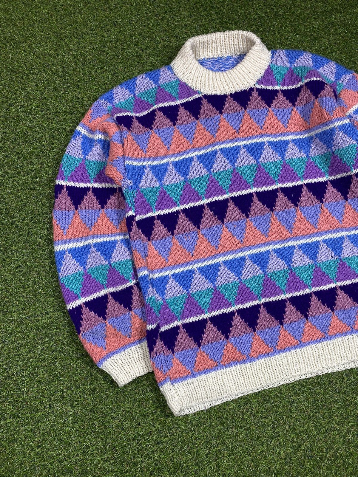 Vintage Vintage 90s Japanese sweater streetwear style Size US L / EU 52-54 / 3 - 2 Thumbnail