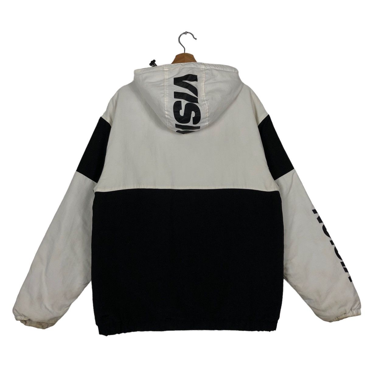 Japanese Brand 🔥Rare Big Logo Striped Design Vision Streetwear Jacket Size US M / EU 48-50 / 2 - 7 Thumbnail