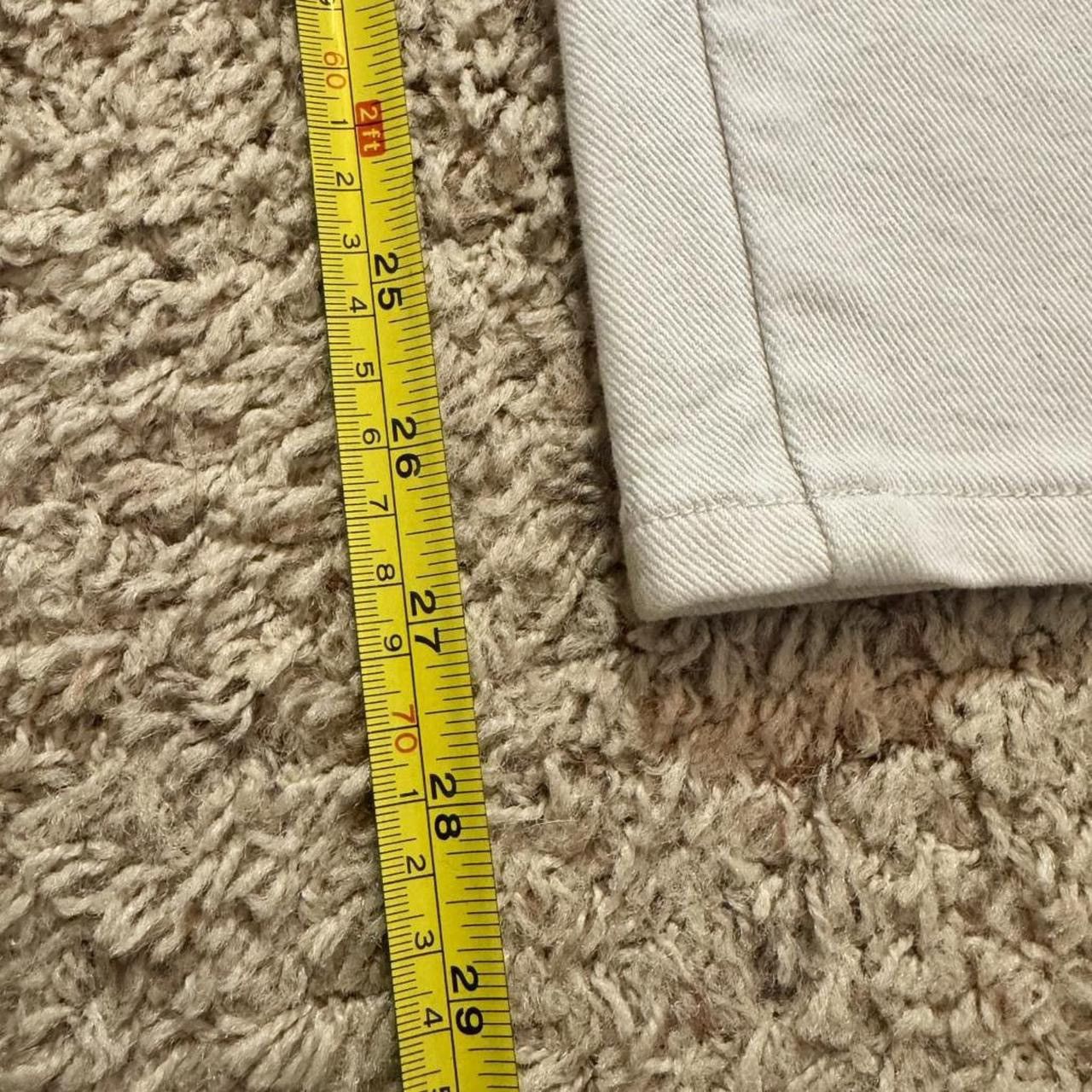 Alex Crane Alex Crane White Canvas Jeans Slightly Cropped Pants Size US 30 / EU 46 - 8 Thumbnail