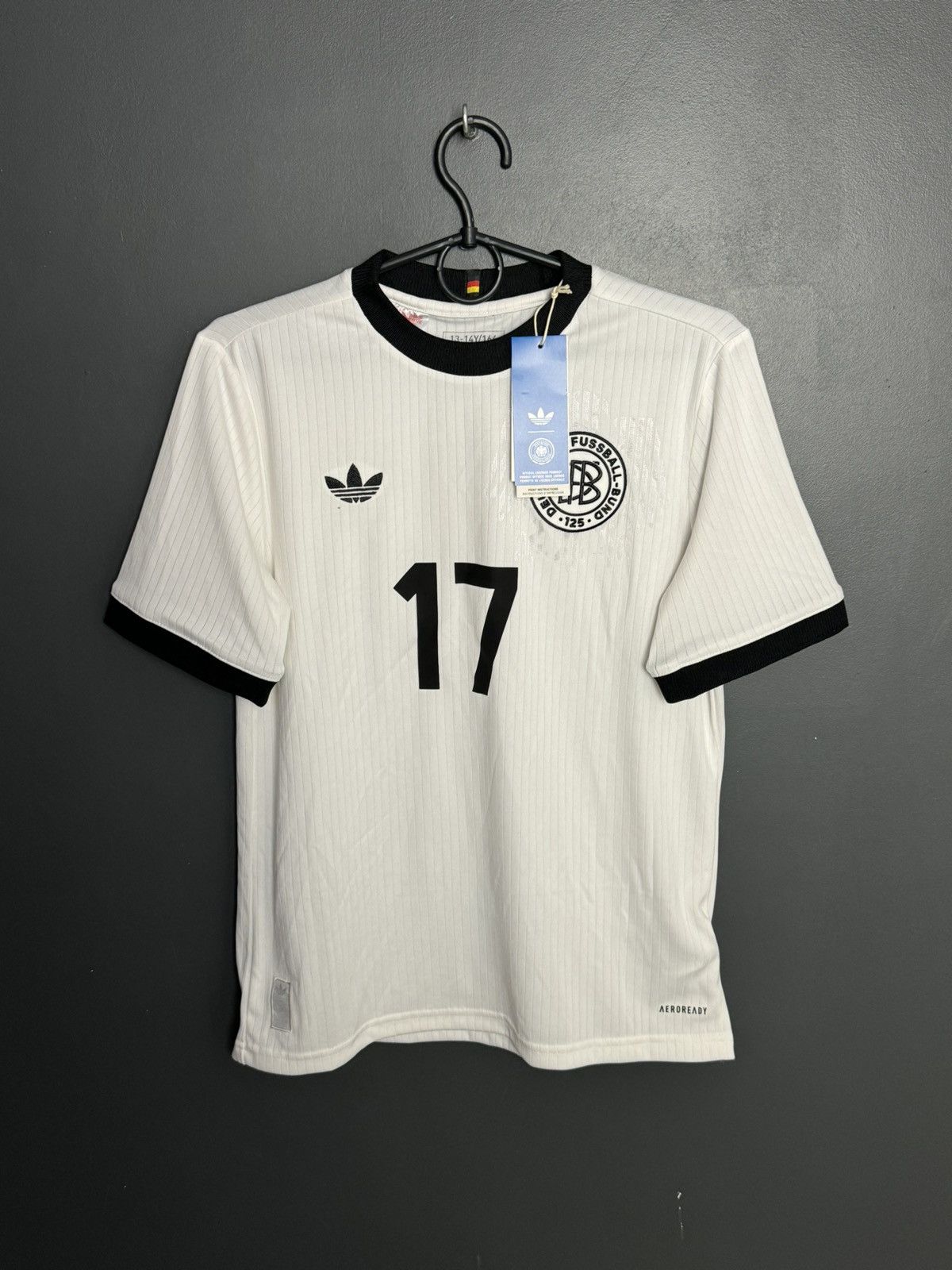 Adidas KIDS New Germany Anniversary 125 Wirtz Football Jersey Size US XS / EU 42 / 0 - 2 Thumbnail