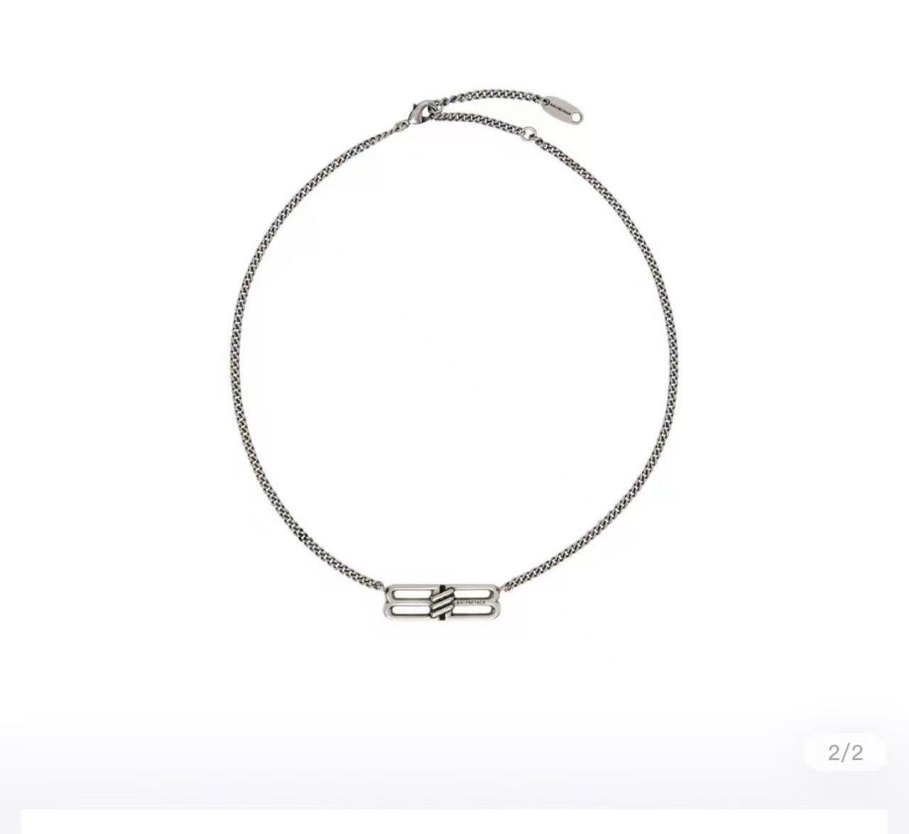 Balenciaga balenciaga bb icon necklace Size ONE SIZE - 2 Thumbnail