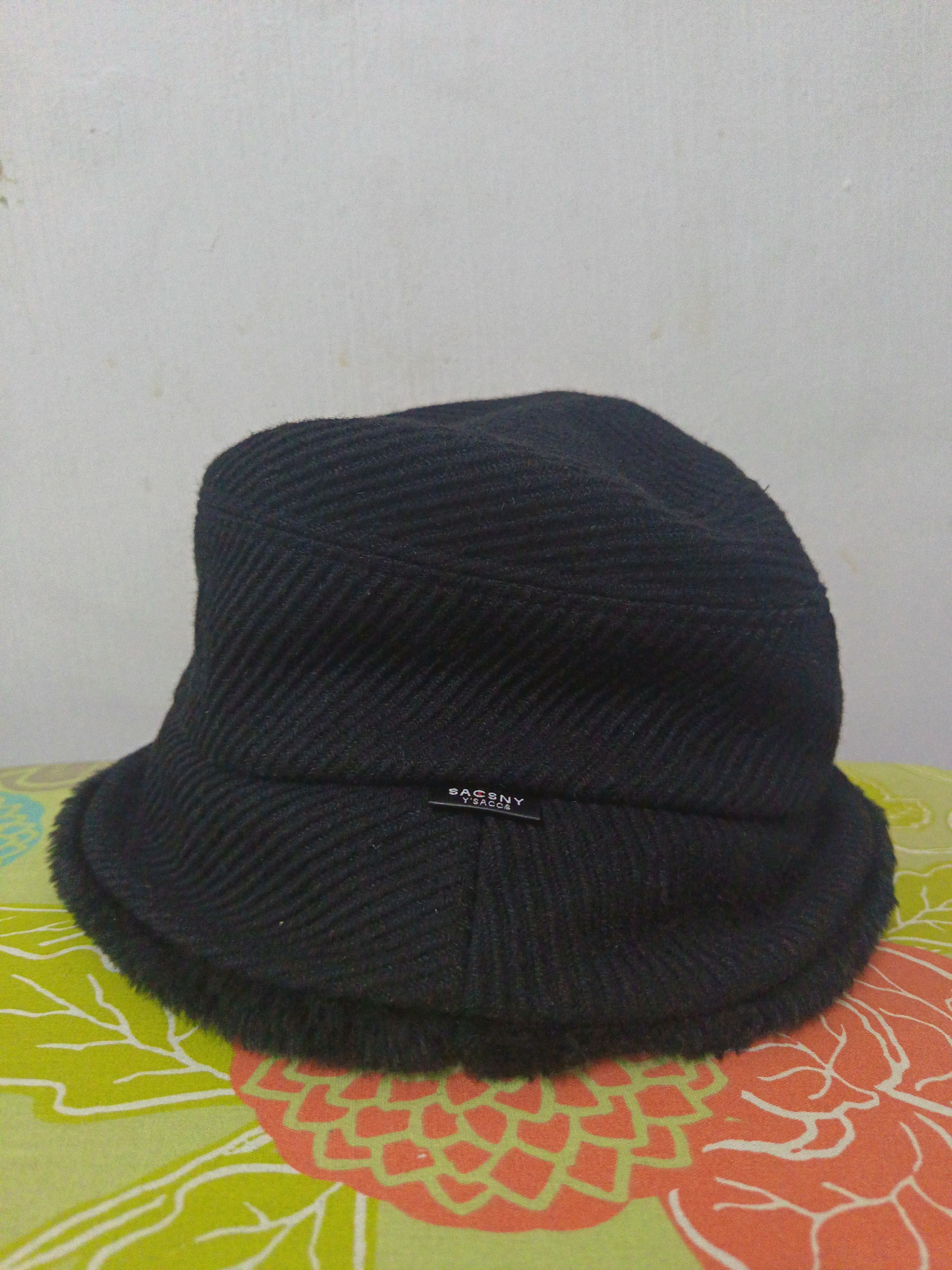 Yohji Yamamoto Y'saccs SACSNY yohji yamamoto black corduroy bucket hat Size ONE SIZE - 7 Thumbnail
