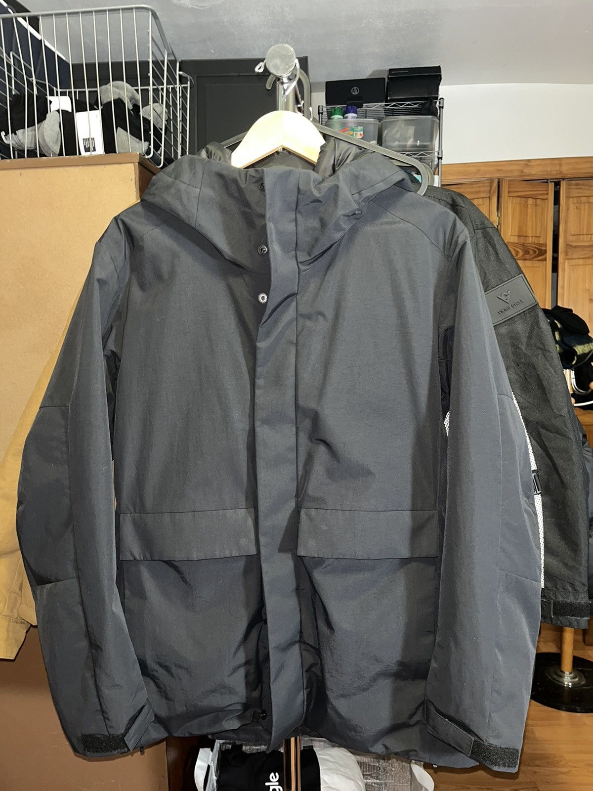 Uniqlo Techwear Inspired Water Repellent Hybrid Down Jacket