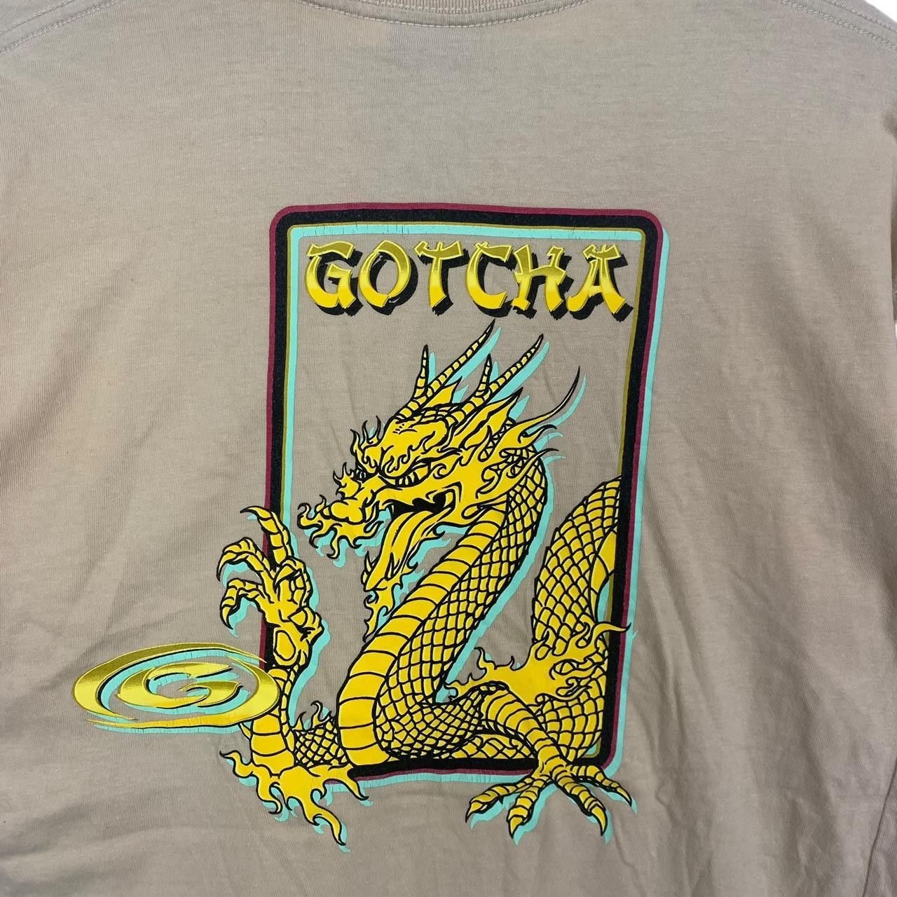 Gotcha Vintage GOTCHA SKATEBOARD DRAGON Hip Hop Rap Tee Size US M / EU 48-50 / 2 - 7 Thumbnail