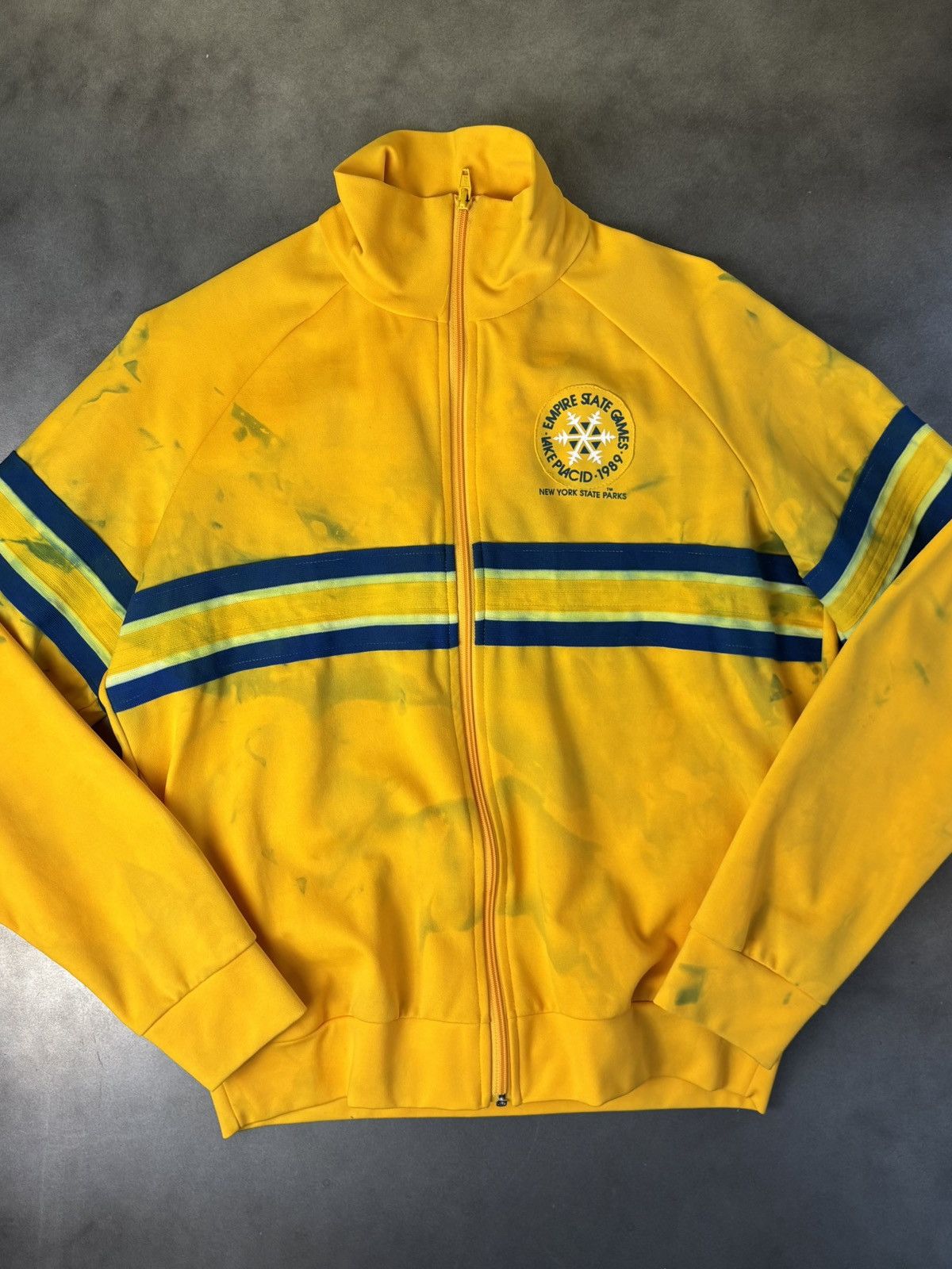 Adidas × Fred Perry × Vintage 1980s Track Jacket Vintage Broderick Empire State Games Size US S / EU 44-46 / 1 - 3 Thumbnail
