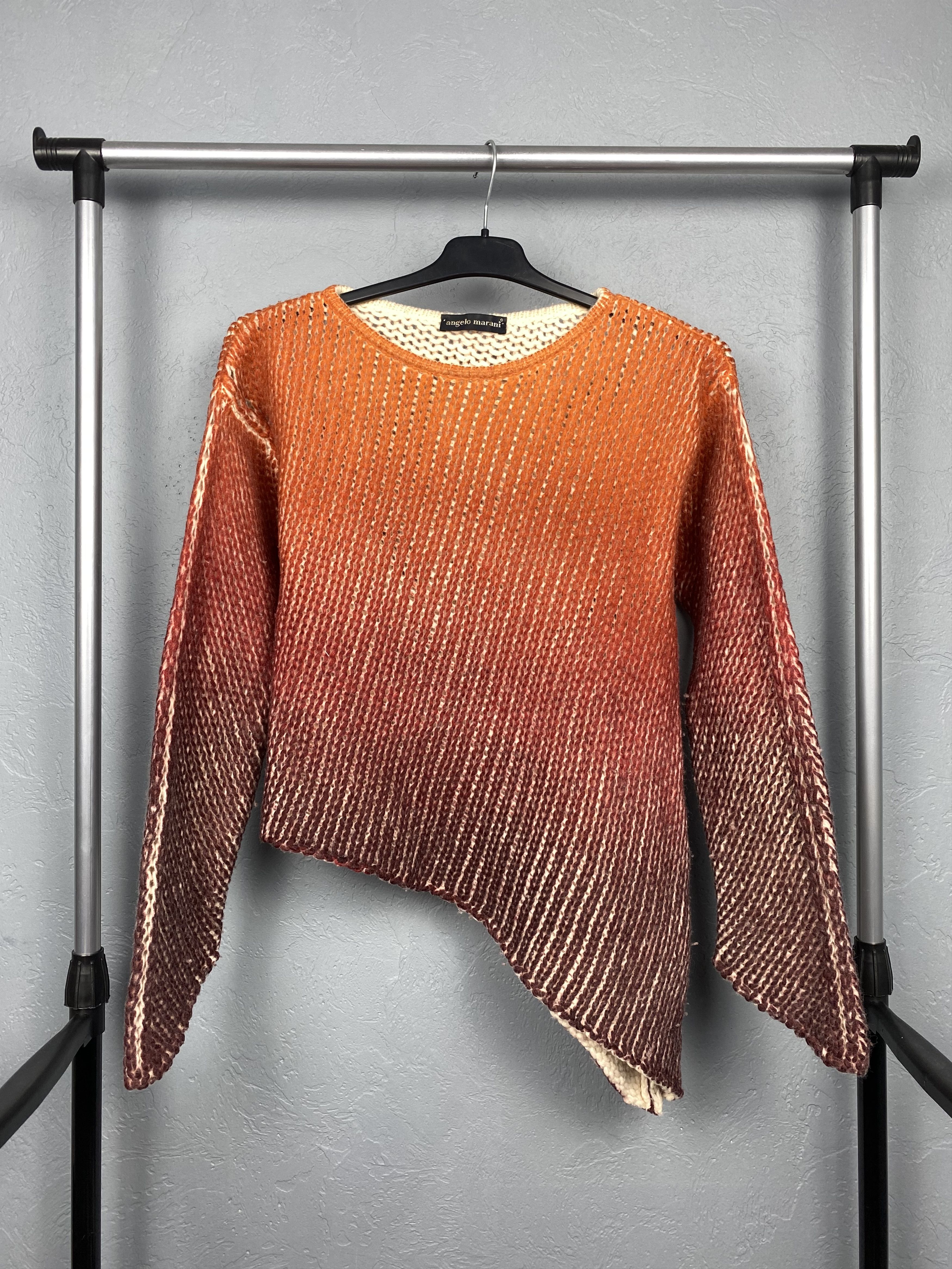 Other Angelo Marani Made in Italy Wool Knit Sweater Y2K Size M / US 6-8 / IT 42-44 - 1 Thumbnail