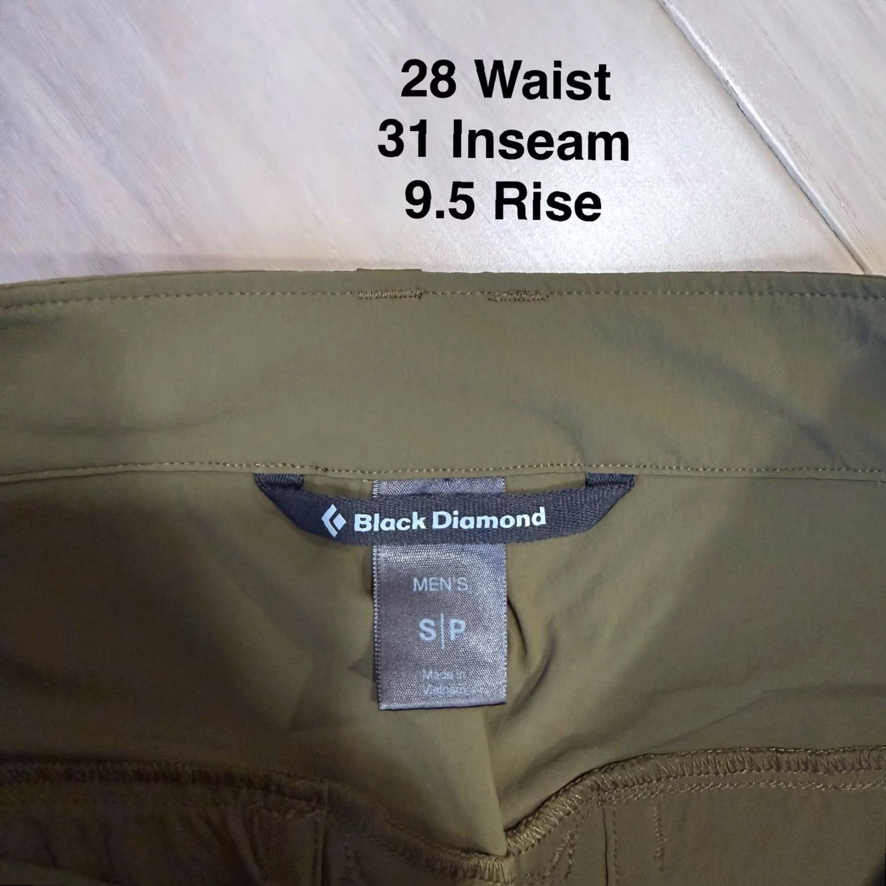 Black Diamond Black Diamond Pants Small Khaki Outdoors Hiking Utility Gorpcore Colorado Size US 29 - 5 Thumbnail