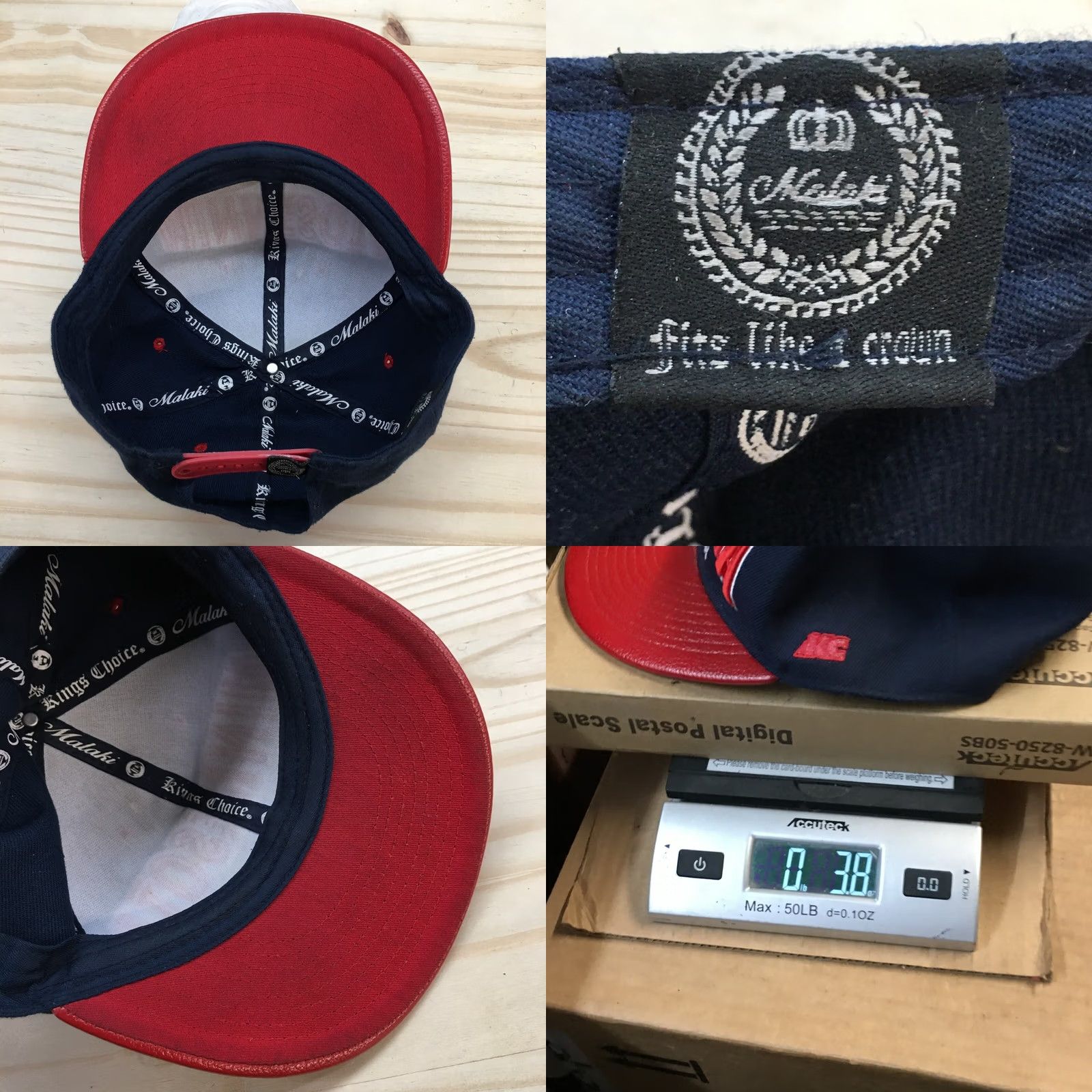 Vintage Malaki Minnesota The North Star Snapback Cap Hat Mens One Size Blue Star Theme Adjustable Cap Size ONE SIZE - 8 Thumbnail