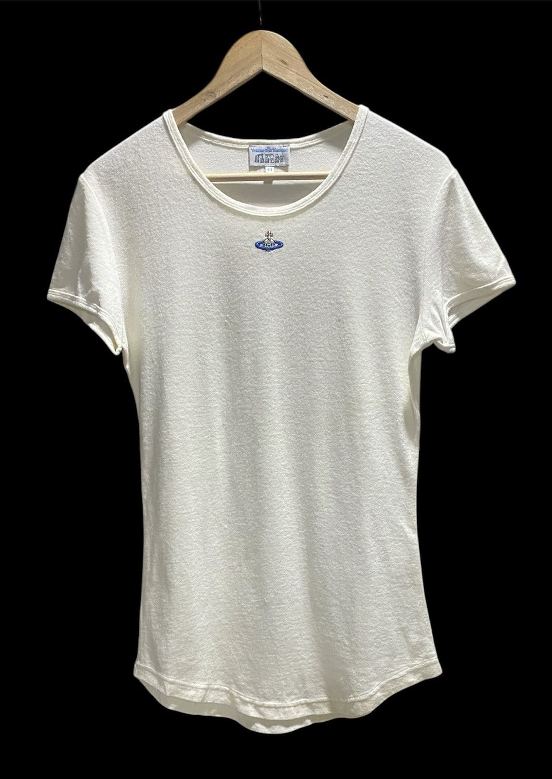 Vivienne Westwood Vintage Vivienne Westwood Man Embroidered Logo T-shirt Size US S / EU 44-46 / 1 - 1 Thumbnail