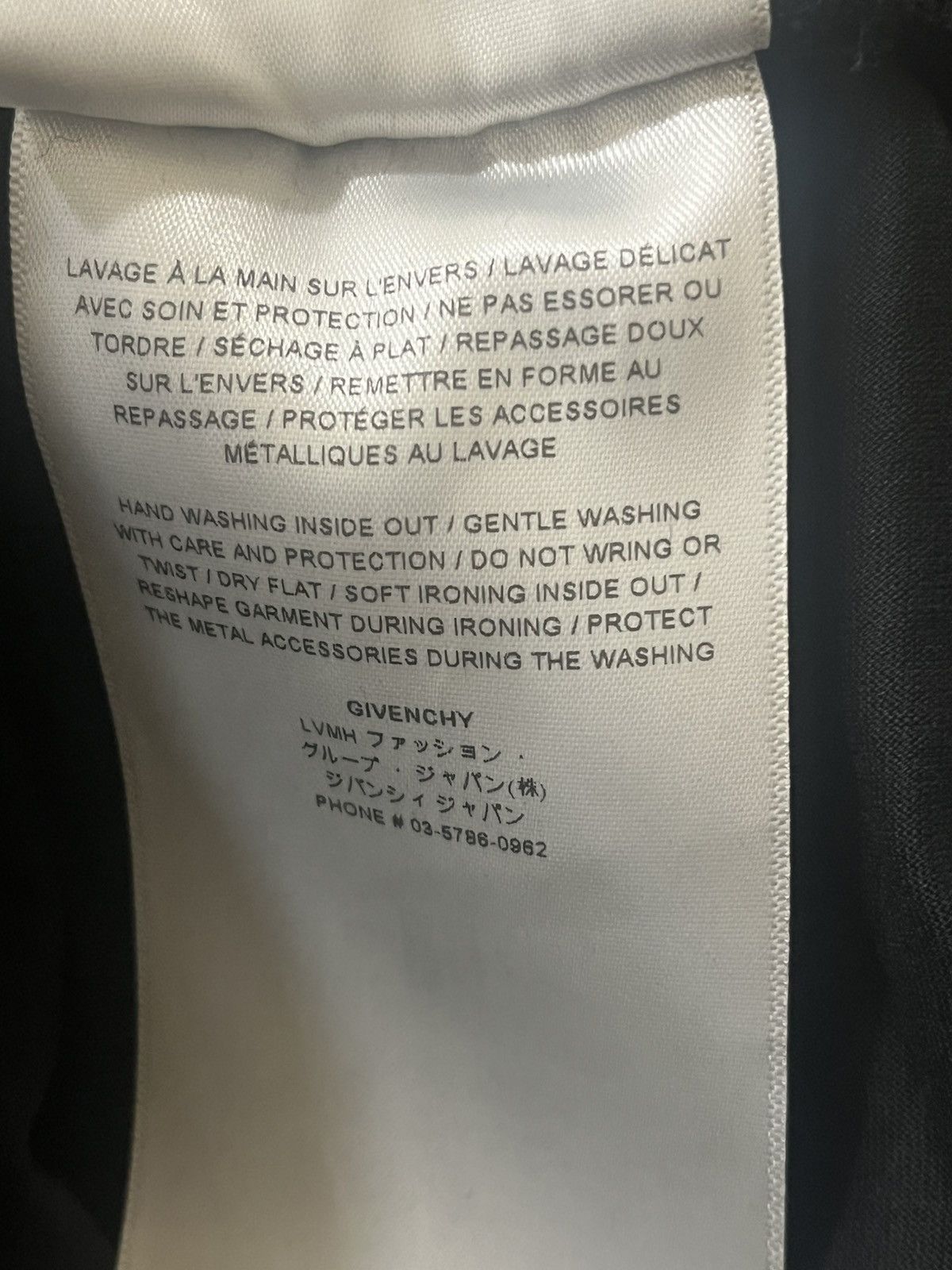 Givenchy Givenchy Faded Black Cotton Distressed Trousers Sz L Size US 34 / EU 50 - 15 Thumbnail