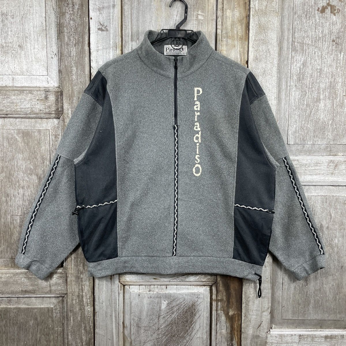 Paradise × Vintage Paradiso Vintage Fleece Half Zipper Jacket Size US L / EU 52-54 / 3 - 1 Thumbnail