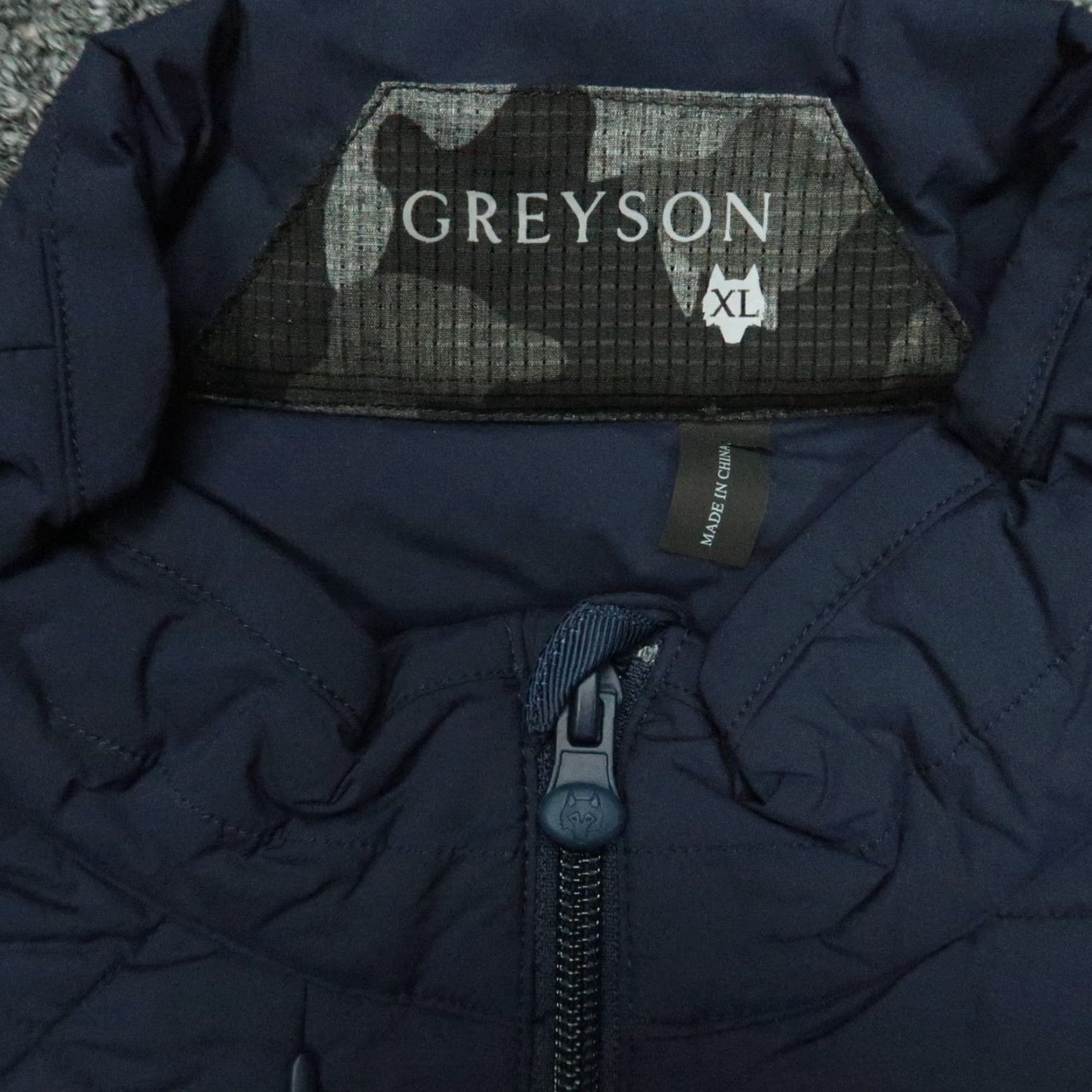 Vintage Greyson Vest Mens XL Blue Yukon Ultralight Hybrid Full Zip Lightweight Golf Size US XL / EU 56 / 4 - 3 Thumbnail