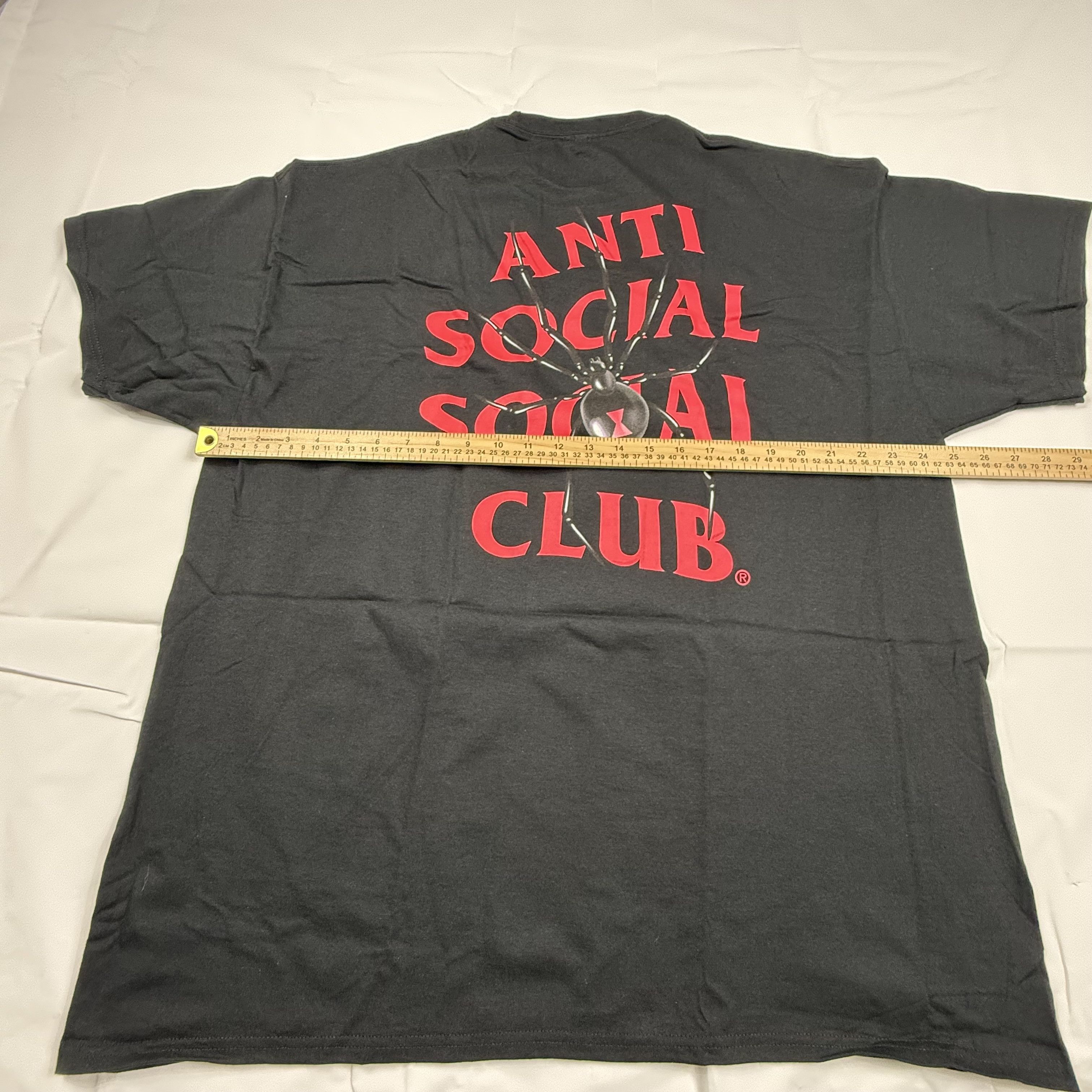 Anti Social Social Club Anti Social Social Club Bitter Tee Spider Logo Graphic T Size US XXL / EU 58 / 5 - 7 Thumbnail