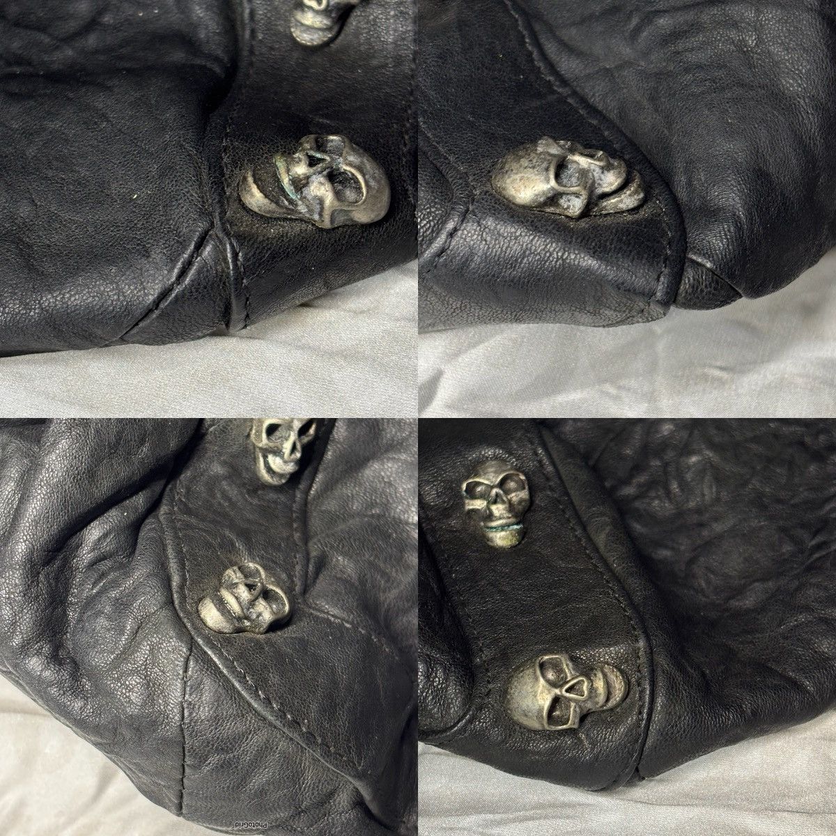 Thomas Wylde ThomasWylde Oxford Circus Avant-Garde Skull Punk Bag Size ONE SIZE - 13 Thumbnail