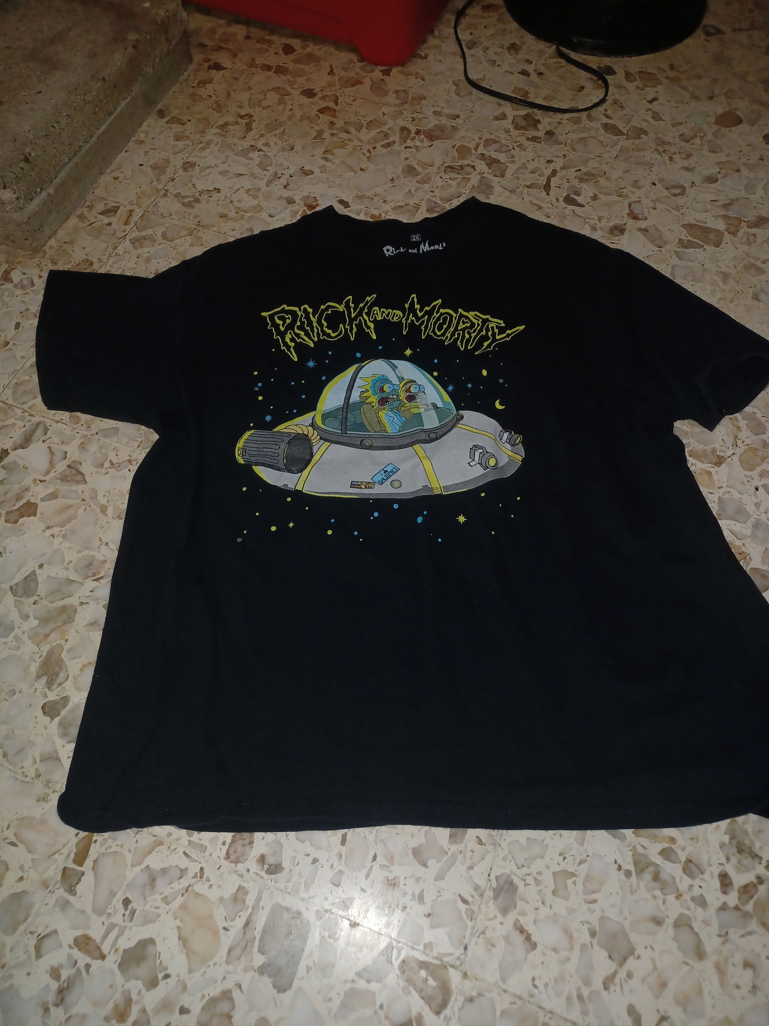 Other Rick and Morty Men's Graphic Tee 2X Black Size US XXL / EU 58 / 5 - 1 Thumbnail