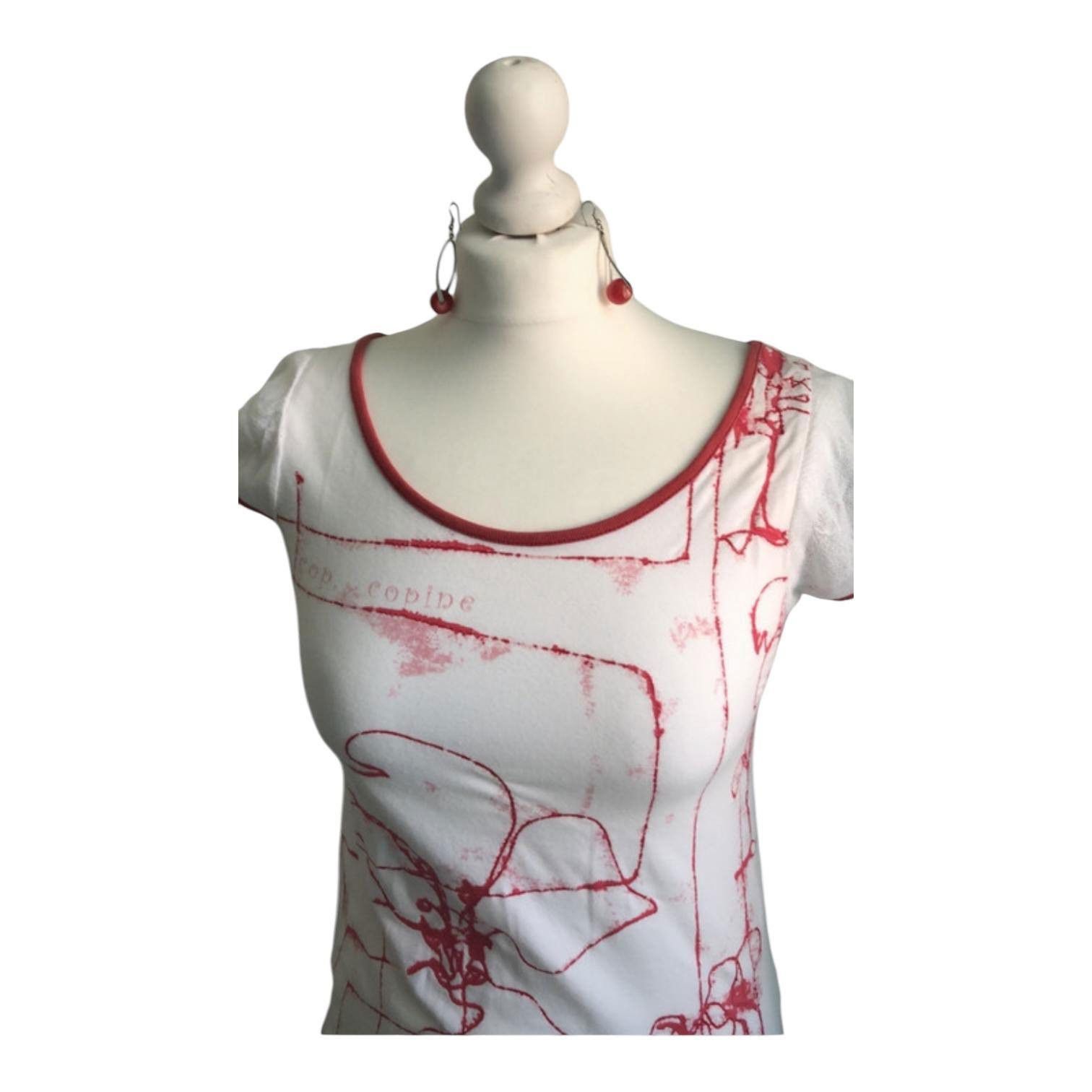 Cop Copine The Cop Copine Flower Drawing Top Size ONE SIZE - 2 Thumbnail