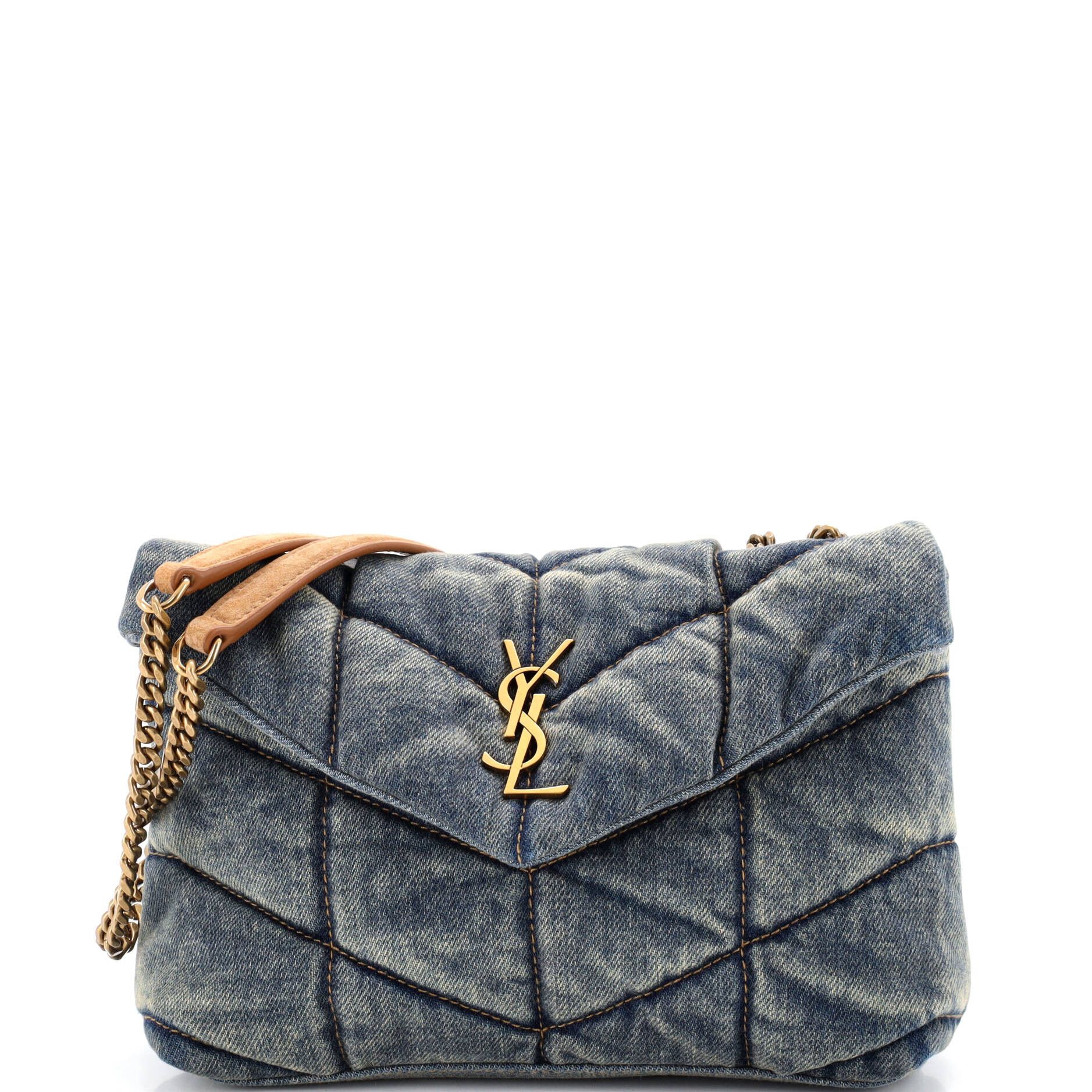 Saint Laurent Paris Loulou Puffer Shoulder Bag Size ONE SIZE - 1 Thumbnail