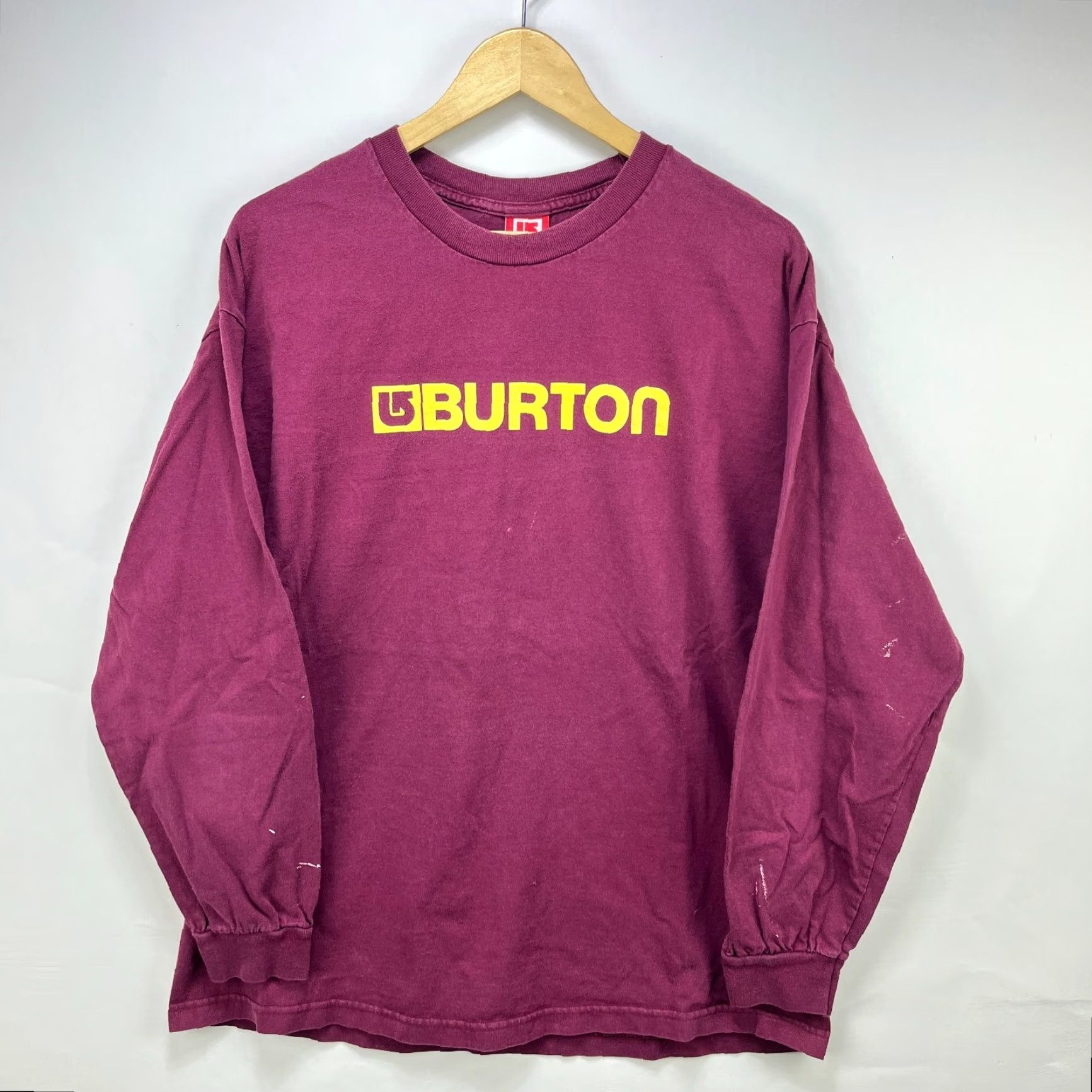 Burton VINTAGE Burton Long Sleeve Shirt XL Men Red XLL B-? Size US XL / EU 56 / 4 - 2 Thumbnail