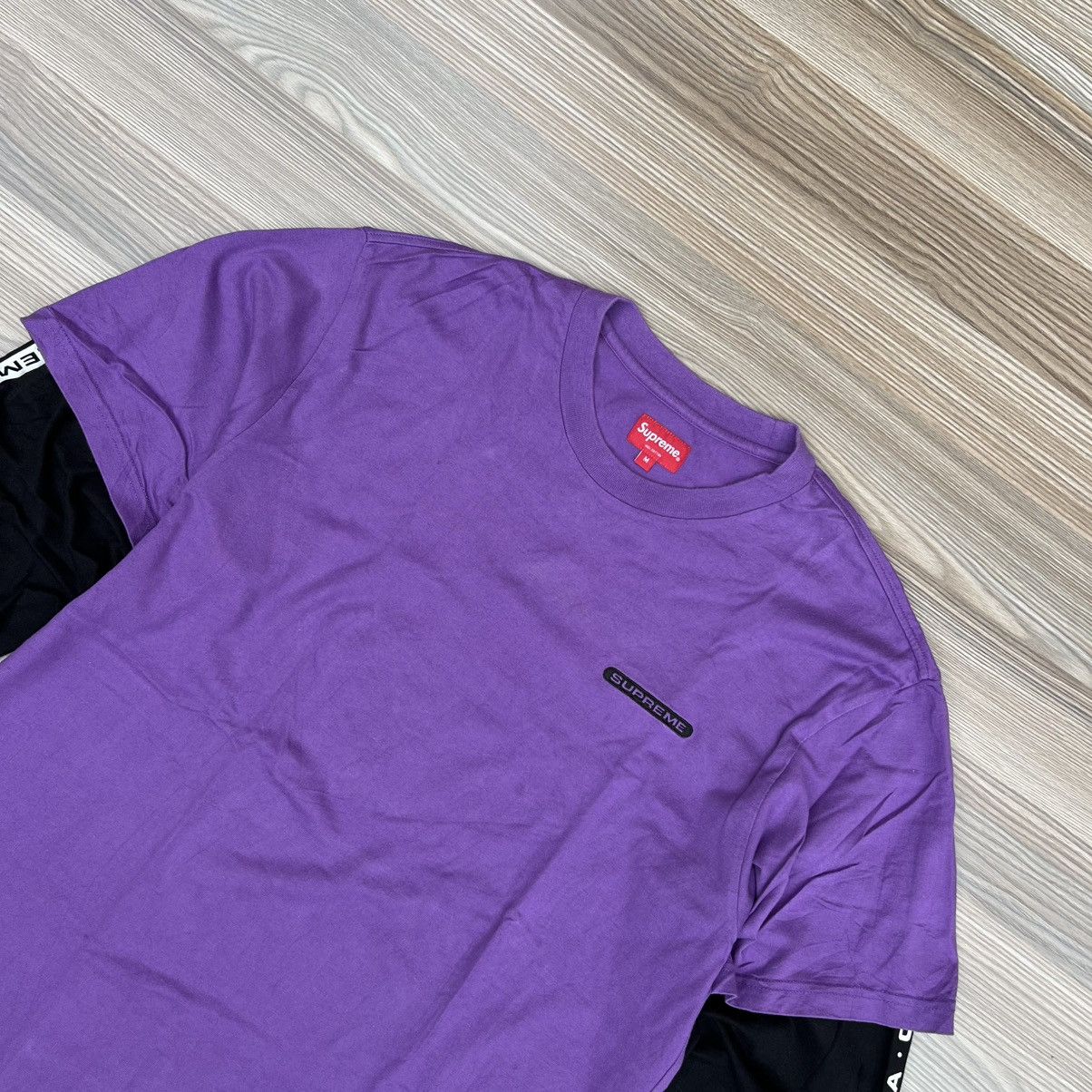 Supreme Supreme Inc. Paneled Longsleeve Tshirt. Size US M / EU 48-50 / 2 - 2 Thumbnail