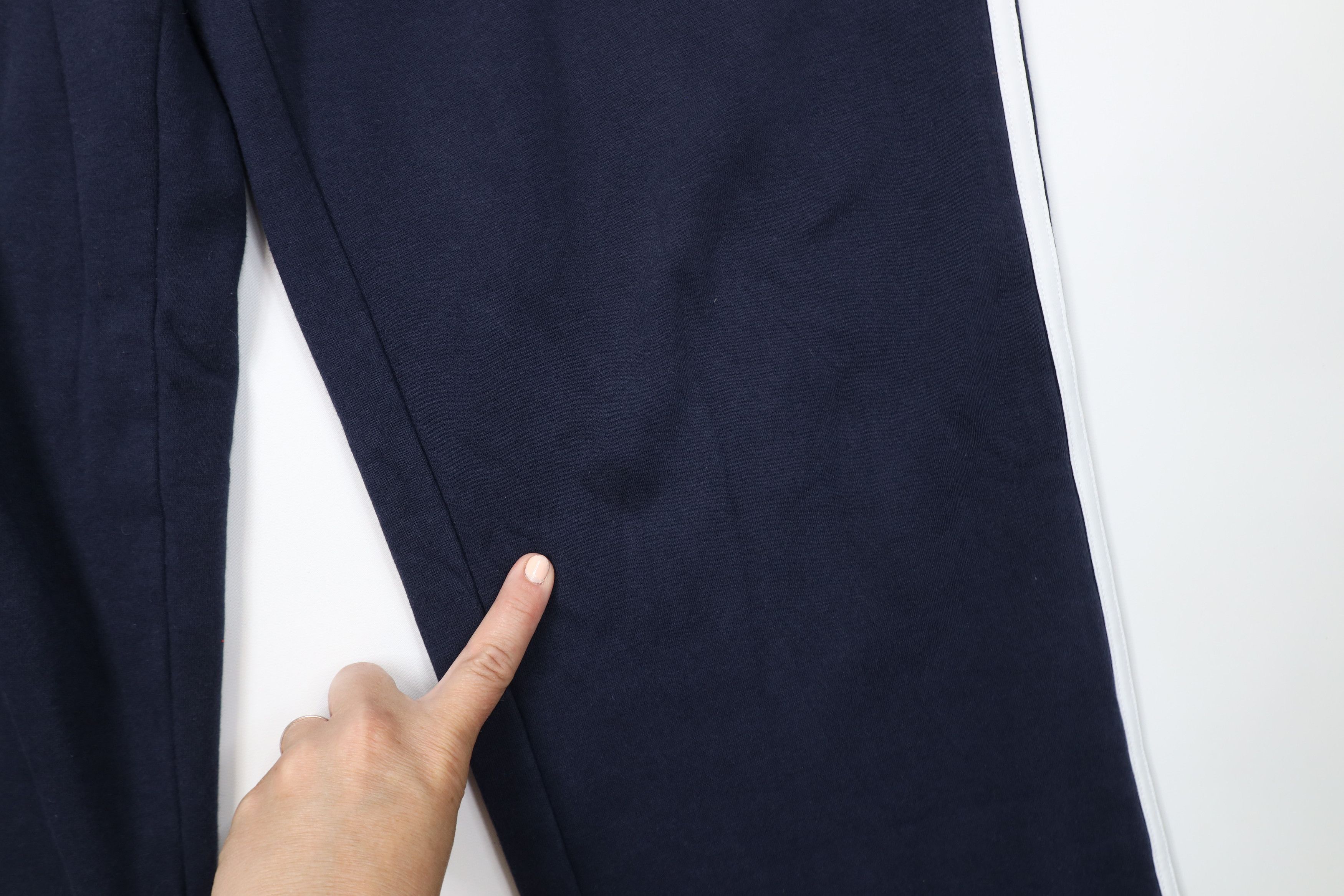 Adidas Vintage Y2K Adidas Spell Striped Wide Leg Sweatpants Blue Size US 36 / EU 52 - 6 Thumbnail