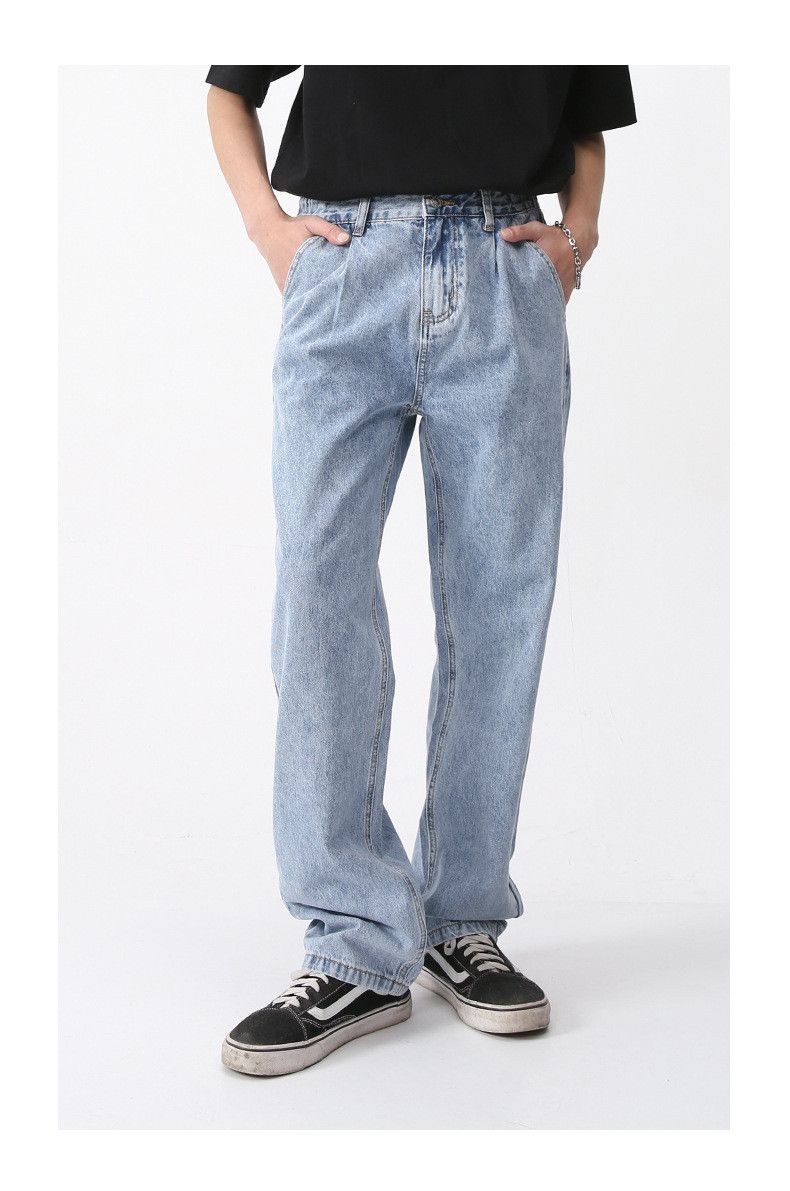 Japanese Brand × Jean Light blue vintage casual light vintage jeans Size US 32 / EU 48 - 3 Thumbnail