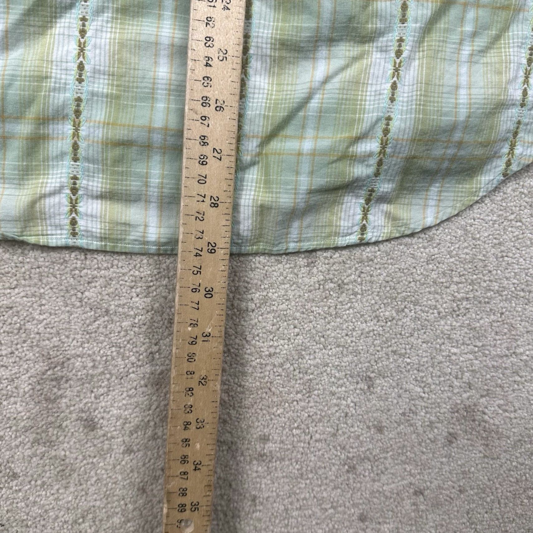 Polo Ralph Lauren VINTAGE Polo Ralph Lauren Pearl Snap Shirt Mens L Green Plaid Western Shirt Benjamin Size US L / EU 52-54 / 3 - 7 Thumbnail