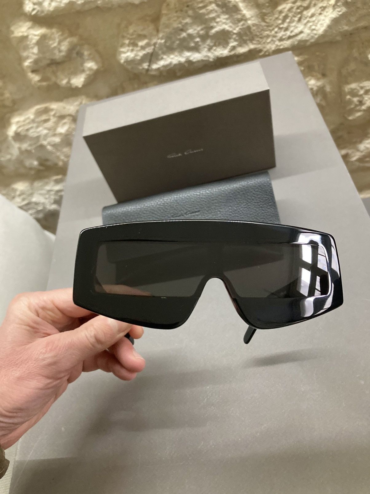 Rick Owens WORN ONCE / Rick Owens PHLEG Sunglasses Size ONE SIZE - 4 Thumbnail