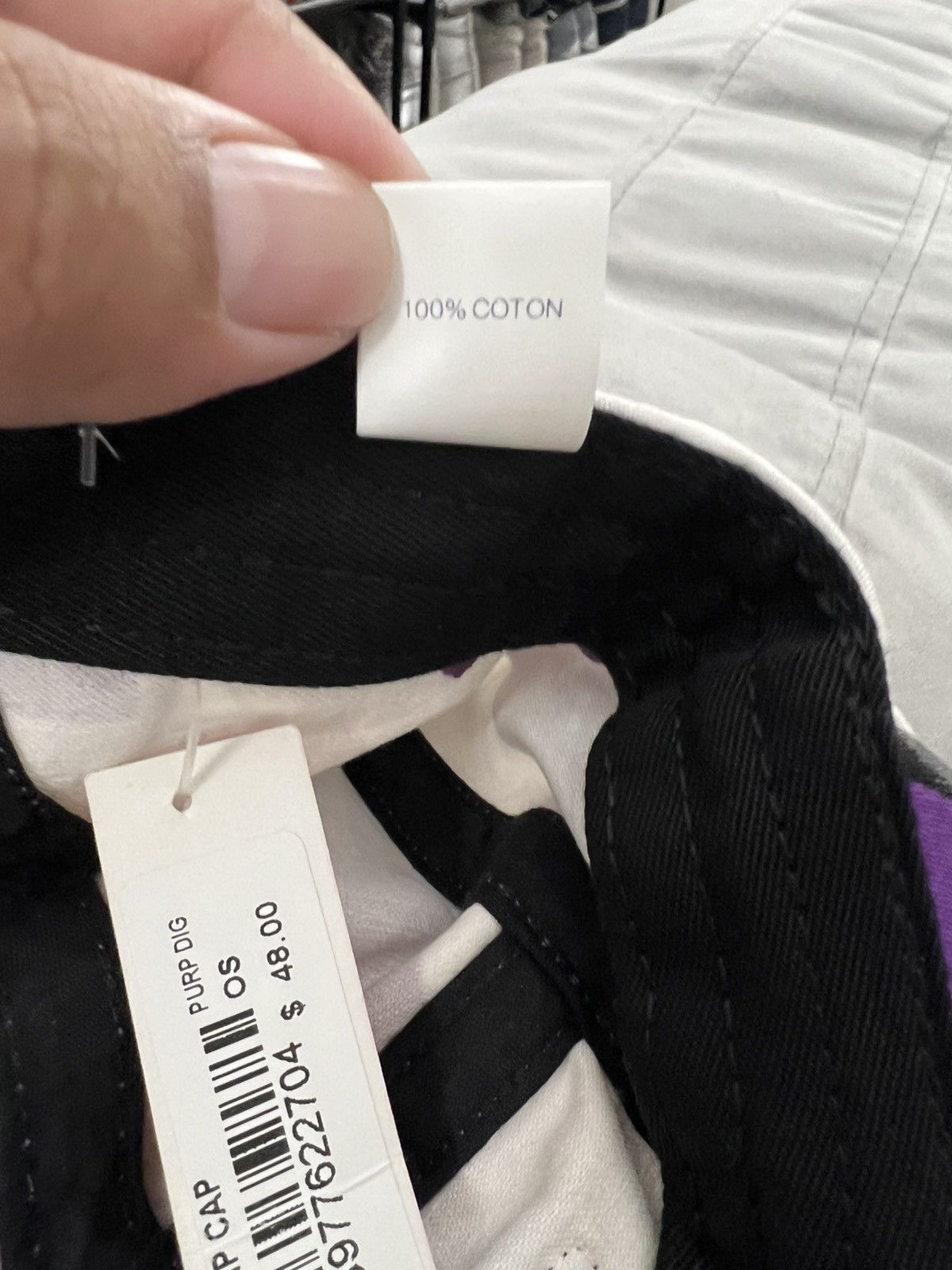 Supreme Supreme military purple cap Size ONE SIZE - 8 Thumbnail