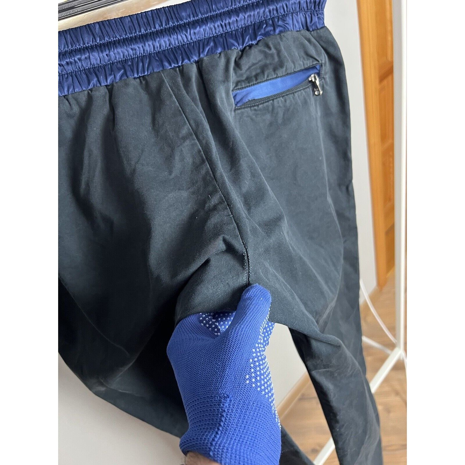 Dolce & Gabbana Dolce&gGabbana Black Navy Drawstring Pants Size 50 Size US 34 / EU 50 - 11 Thumbnail