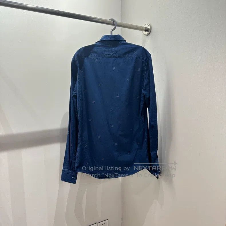 Hermes Hermes size 38 Embroidered Horse Denim Shirt Size M / US 6-8 / IT 42-44 - 2 Thumbnail